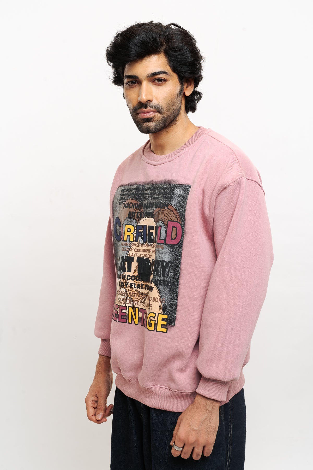 Men's Carfieild Pink Sweatshirt