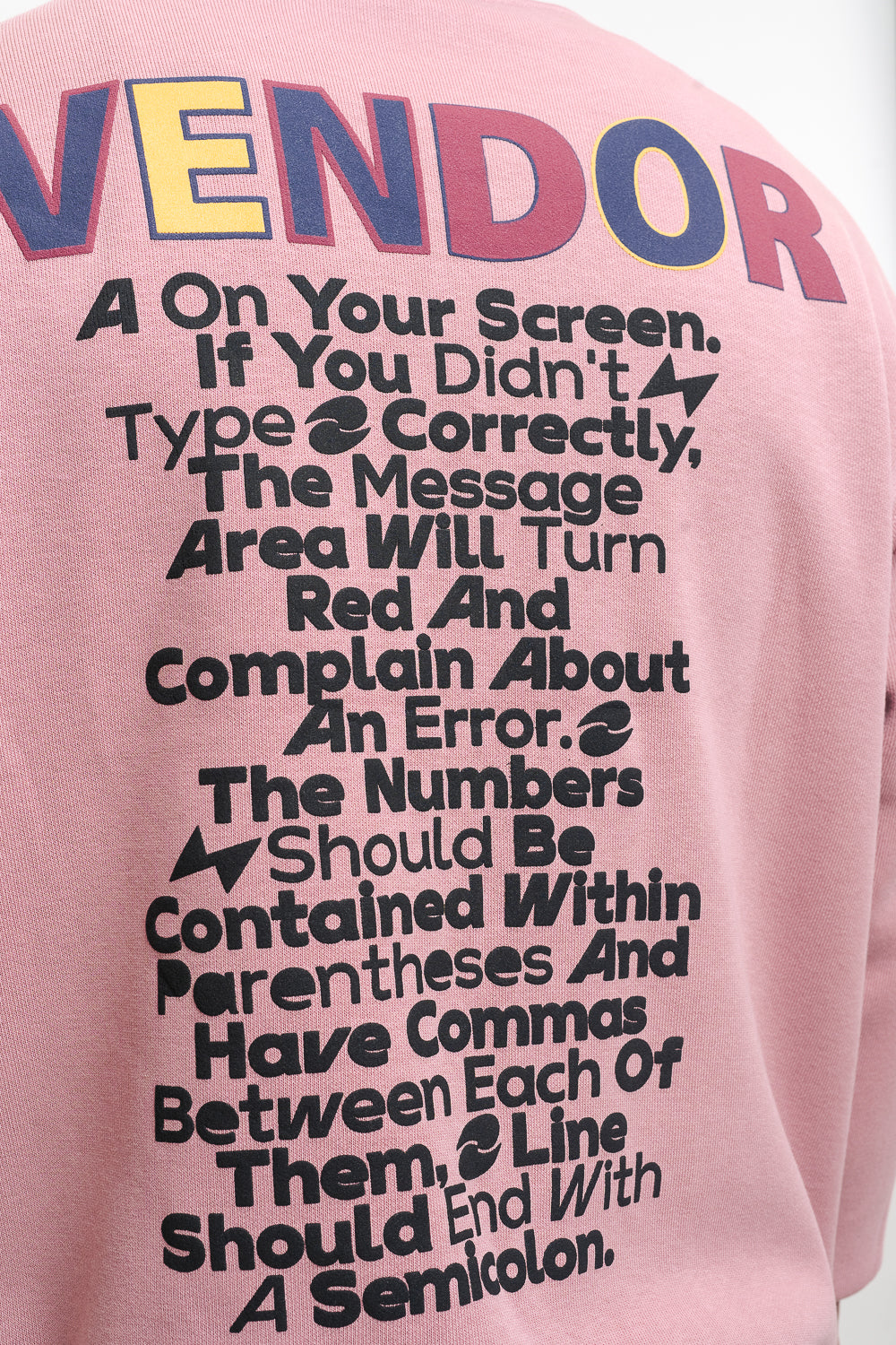 Men's Carfieild Pink Sweatshirt
