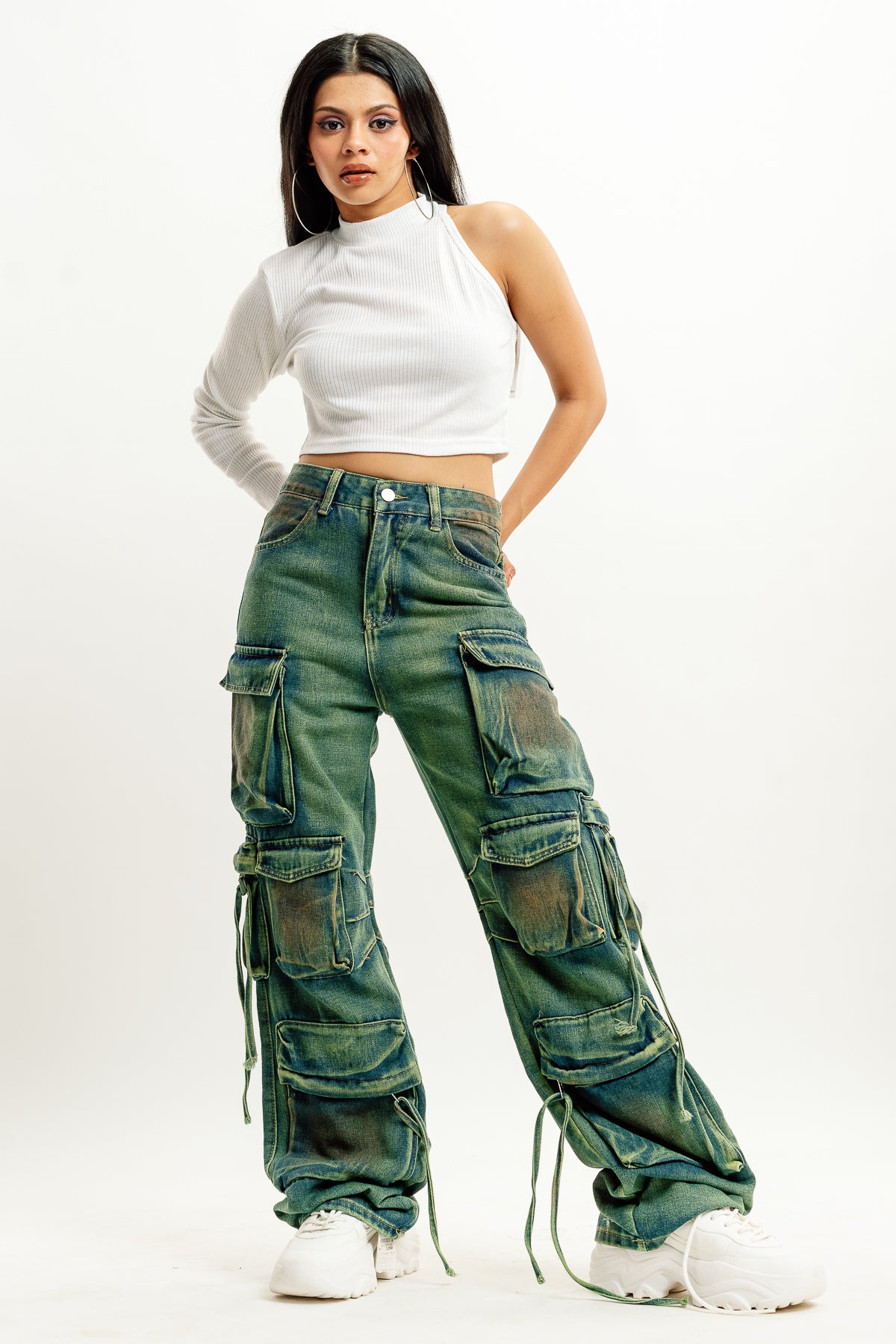 Acid Street Style Cargo Jeans