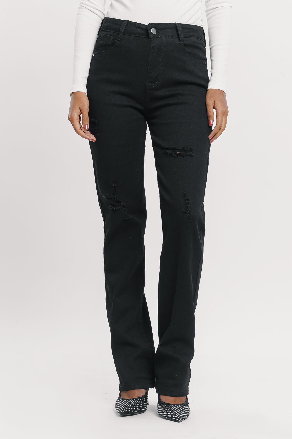 Black Slim Fit Jeans