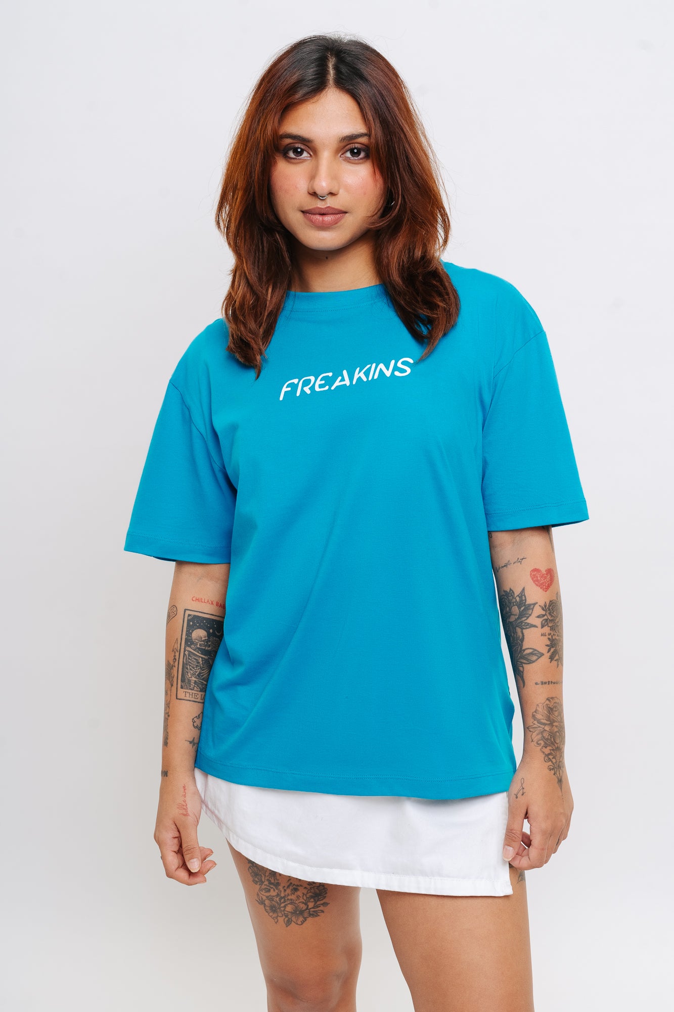 Blue Fly Away Oversized Tees
