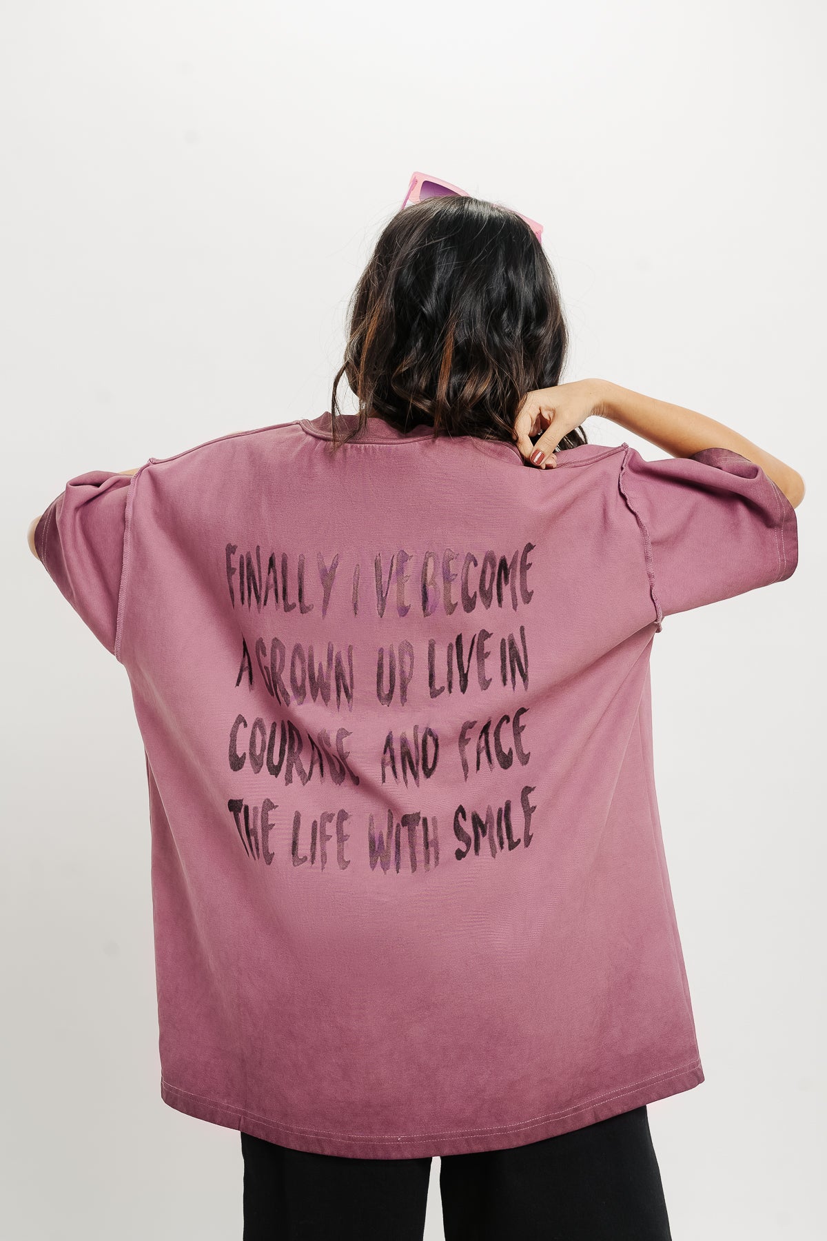 Purple Graphic T-Shirt