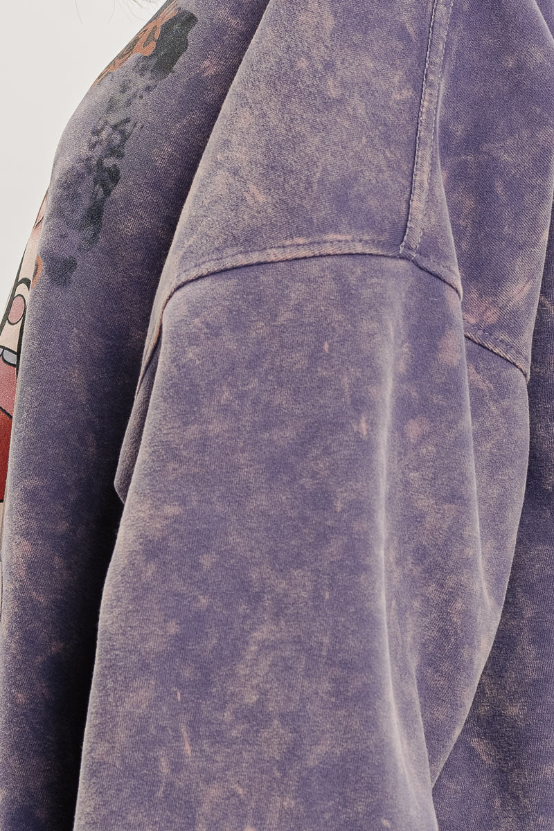 Girly Purple Sweatshirt