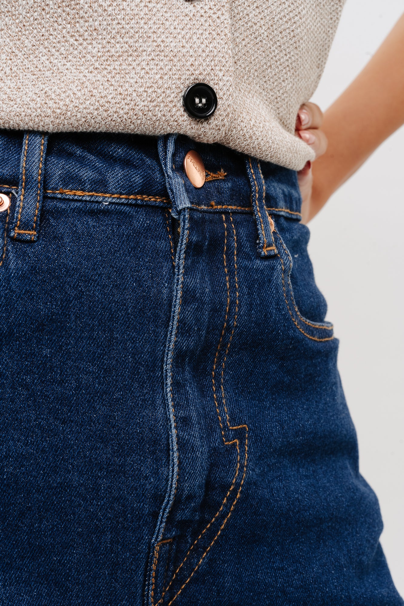 Midnight Classic Denim Skort