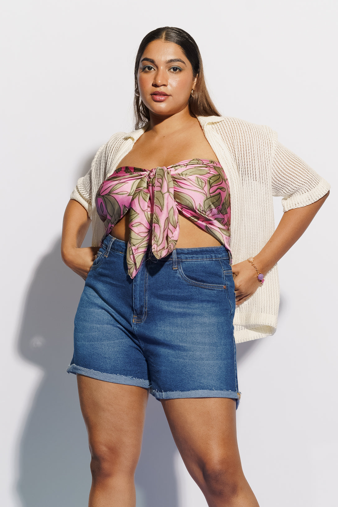 Upturn indigo shorts