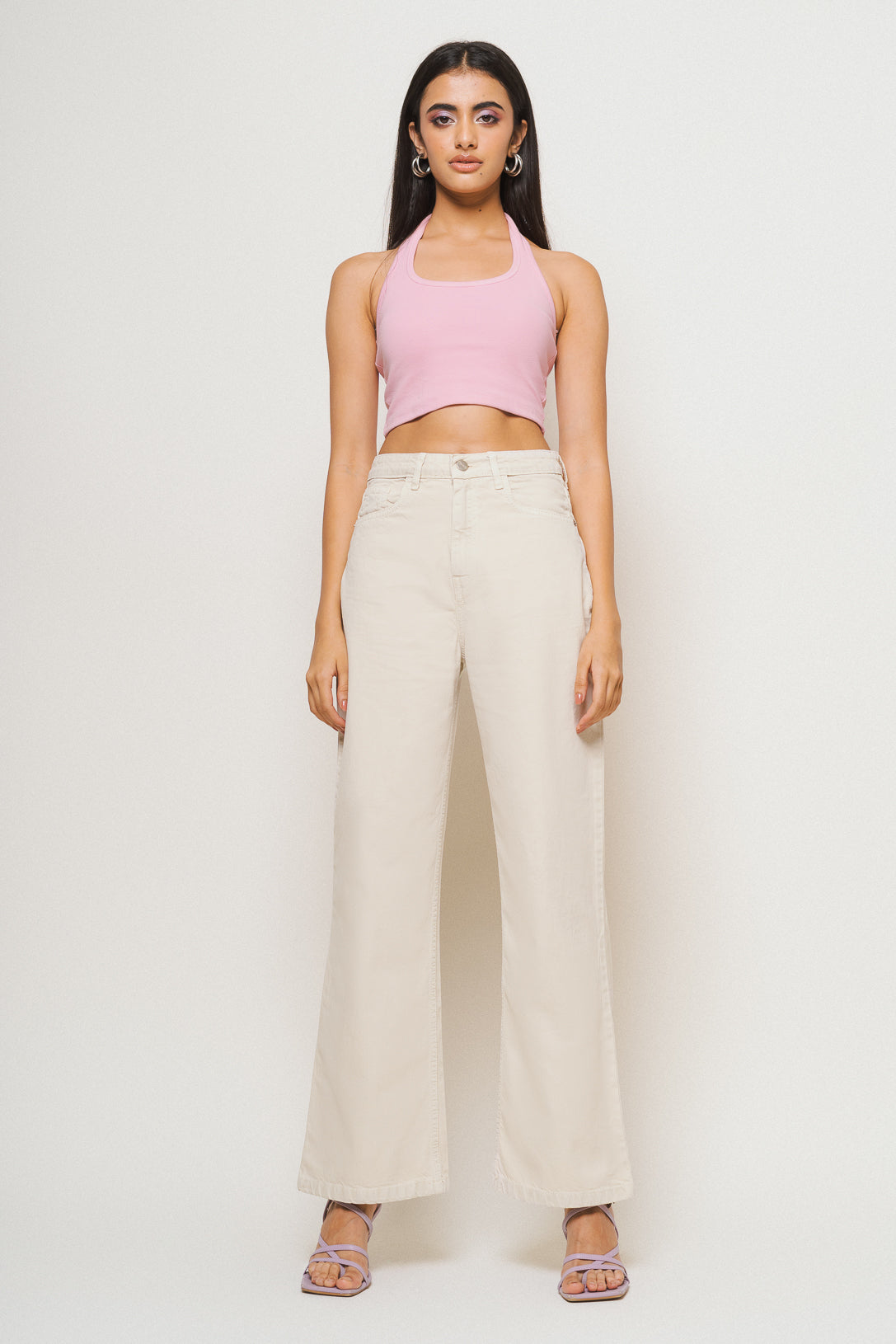 Ecru Women's Straight Jeans