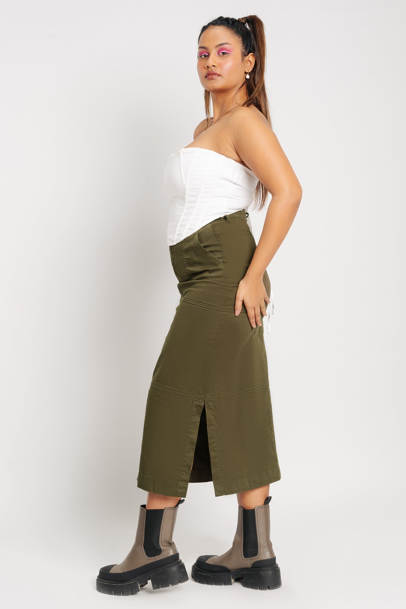 Killin It Midi Skirt