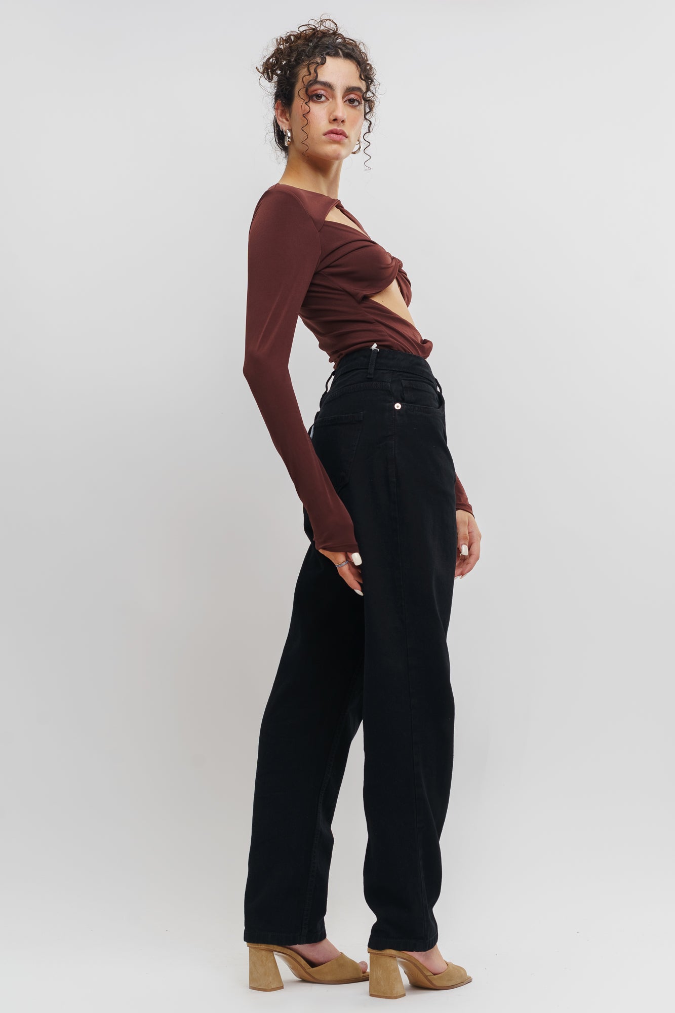 Black Women's Slim Jeans