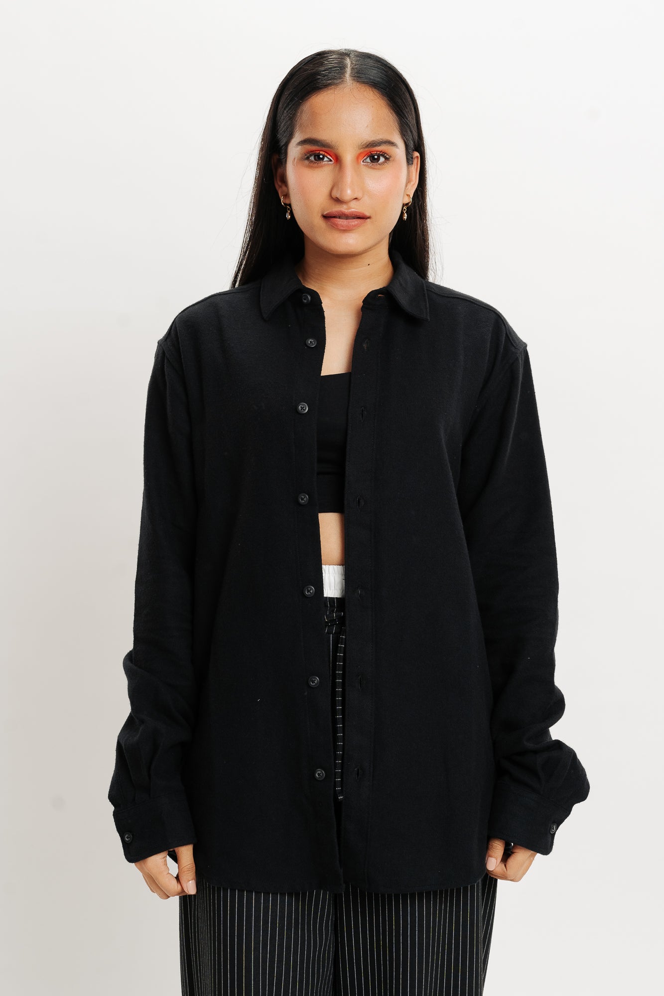 Washed Black Shirt