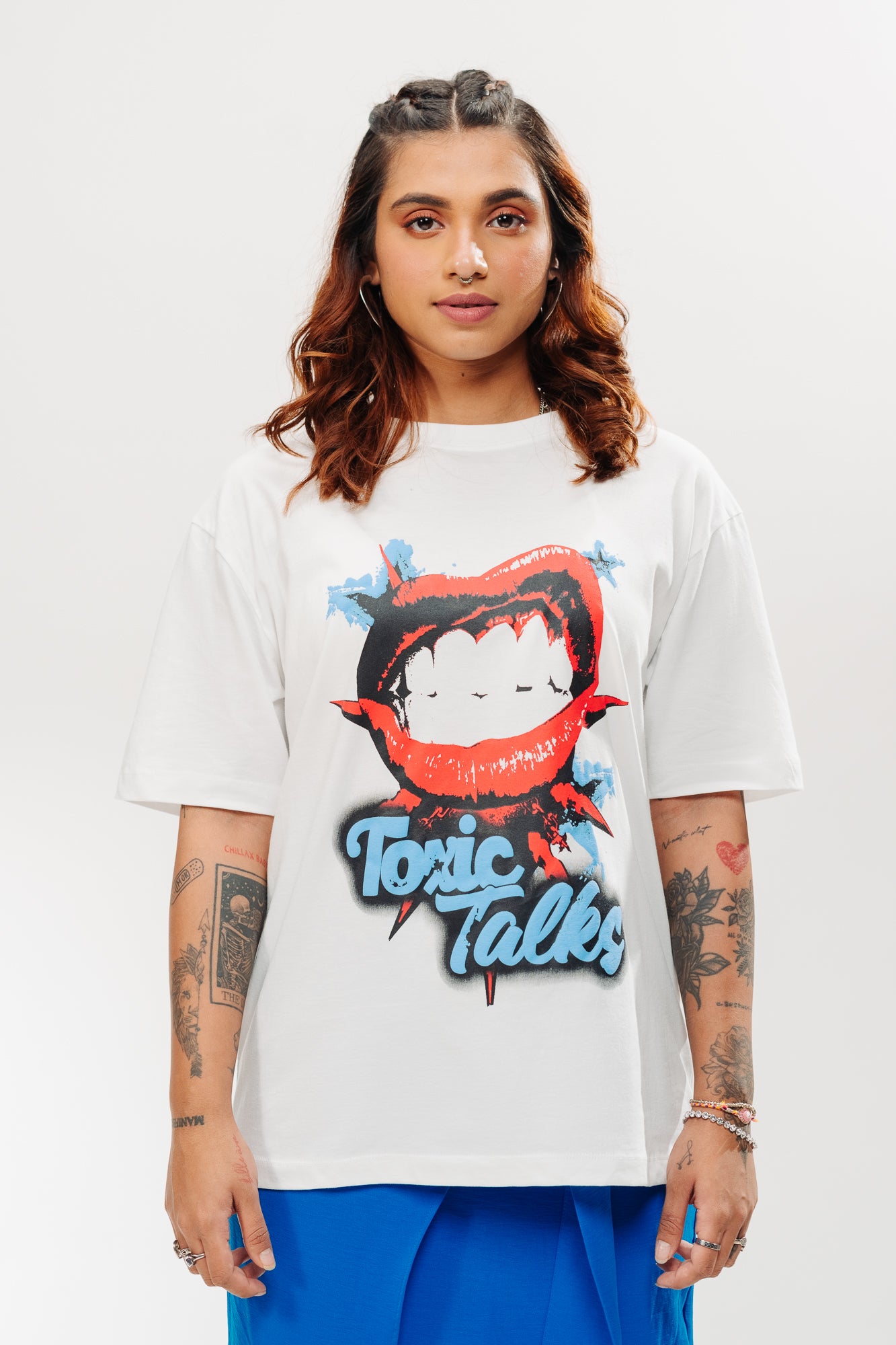 TOXICITY WHITE TEES