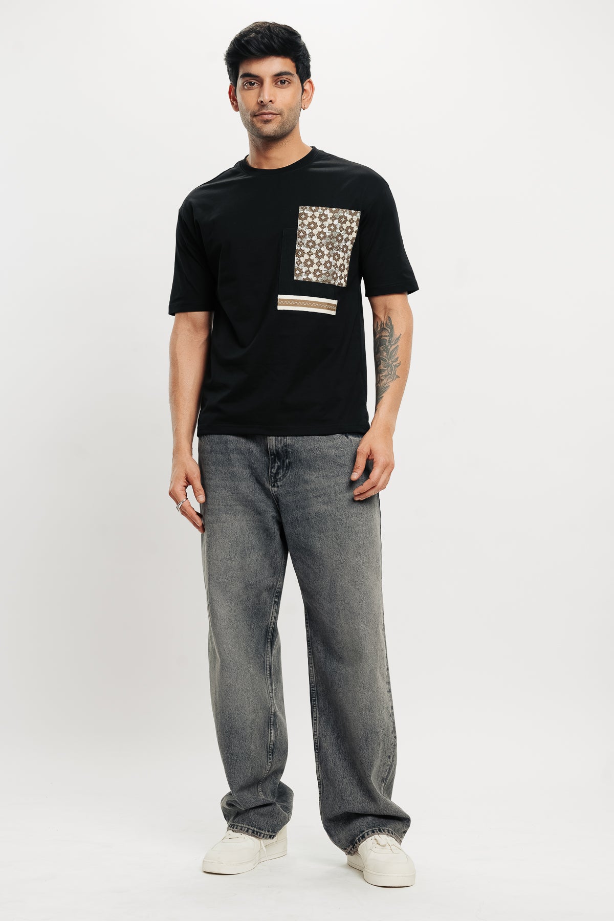 Men's Motif Pocket Print T-Shirt