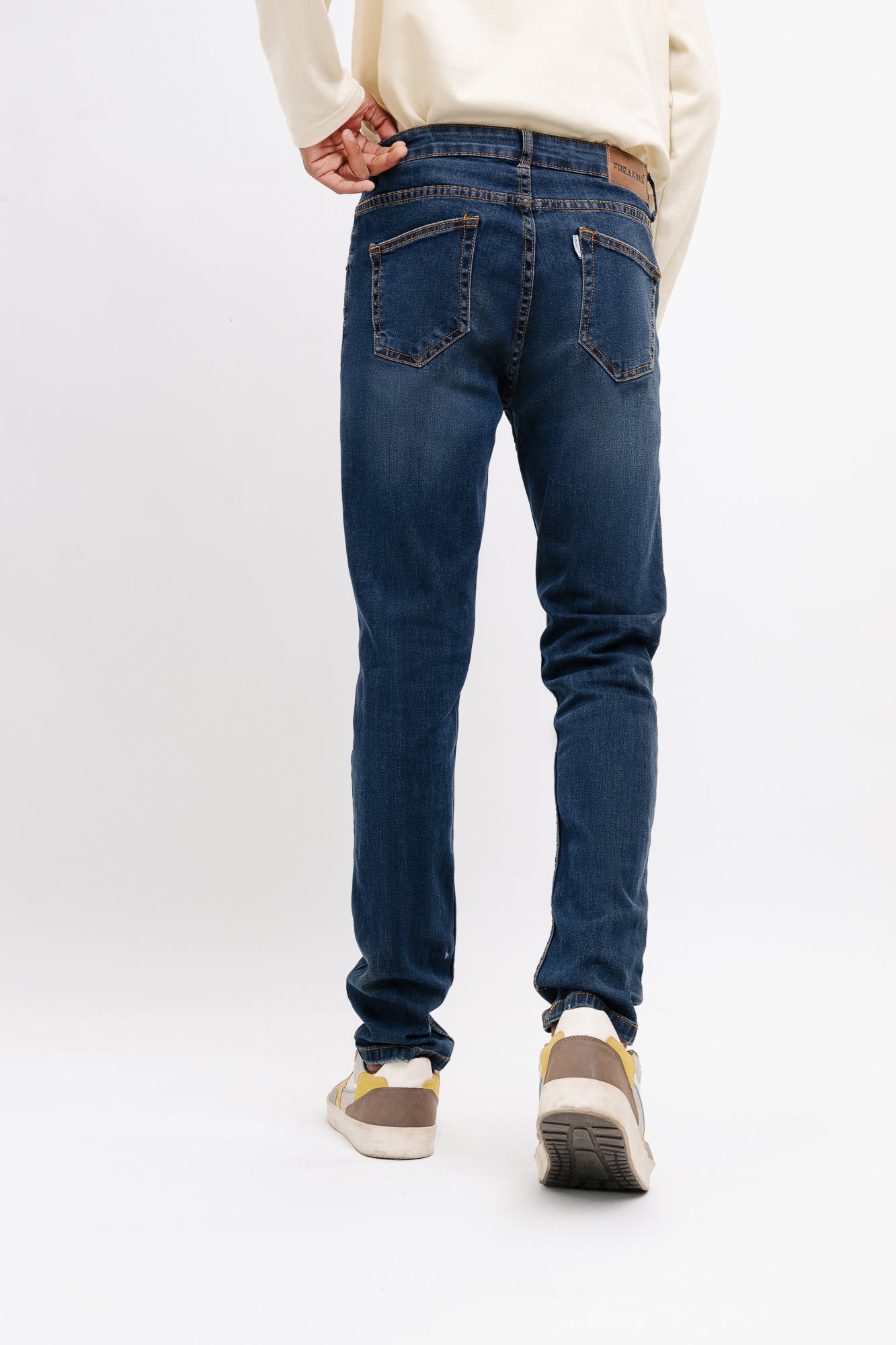 Vintage Men's Skinny Crop Jeans