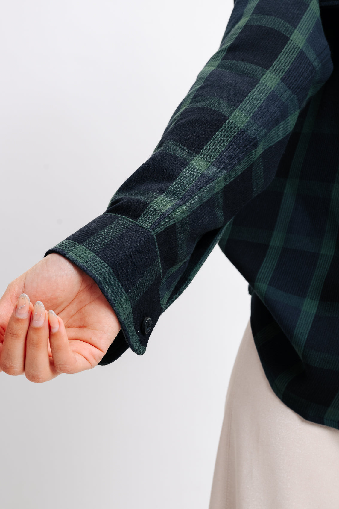 Indigo Checkered Shirt