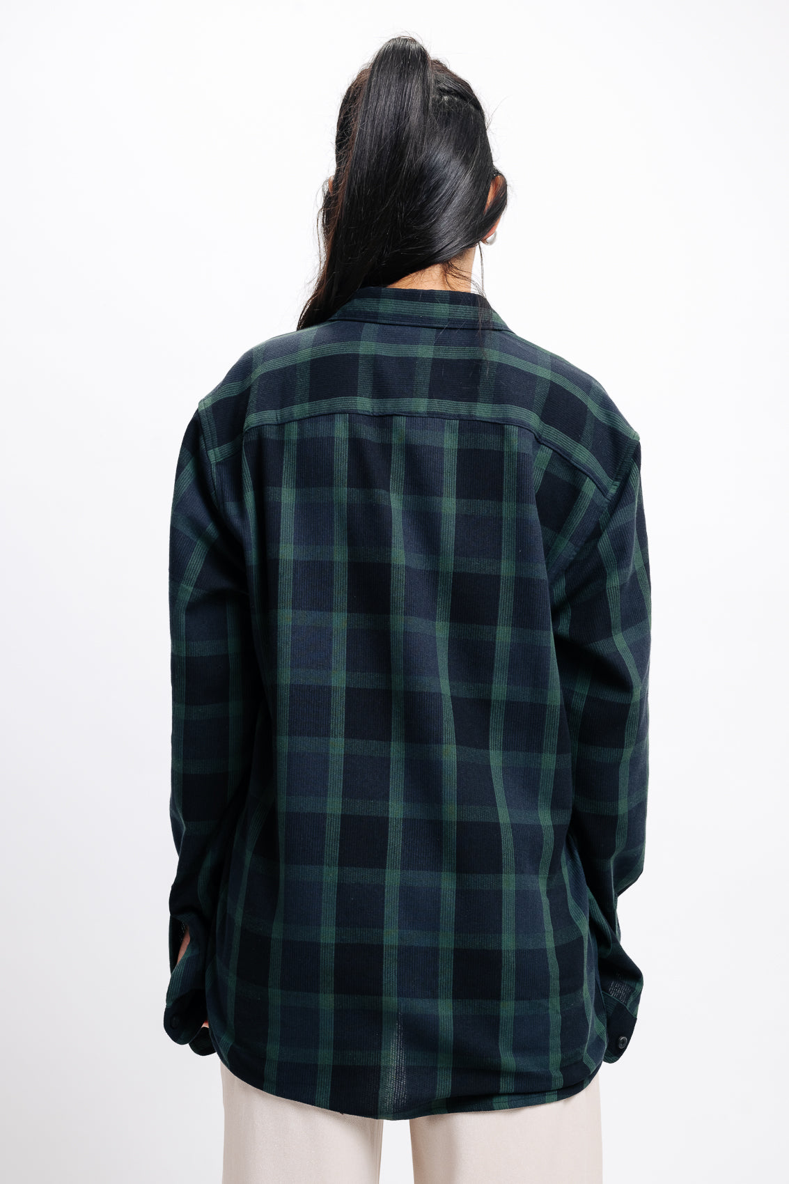 Indigo Checkered Shirt
