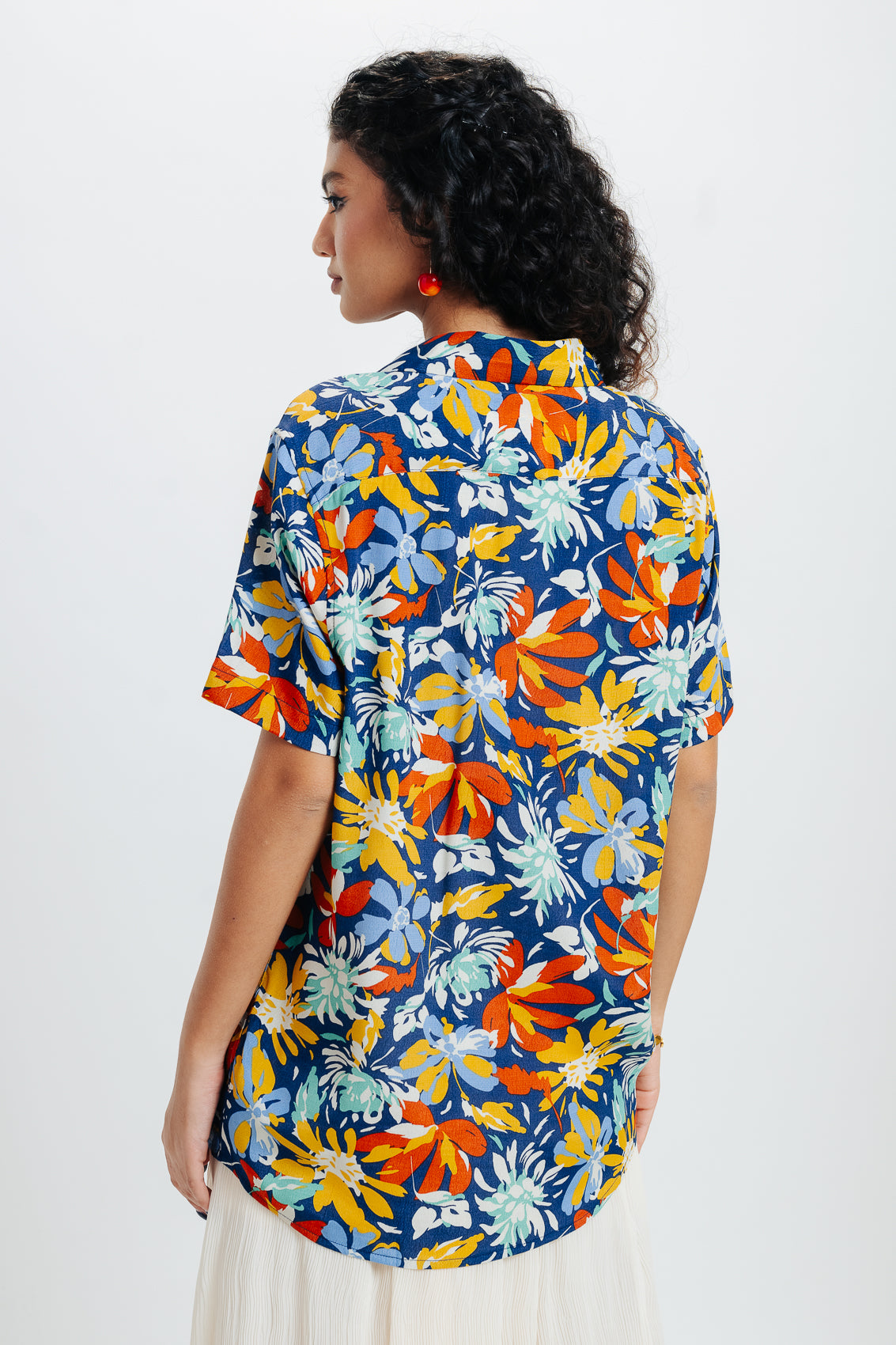 Multi Printed Viscose Shirt
