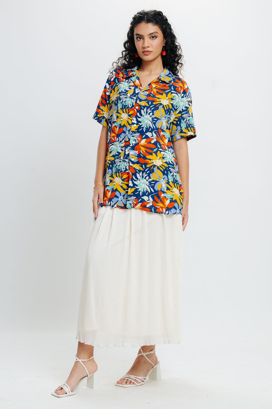 Multi Printed Viscose Shirt