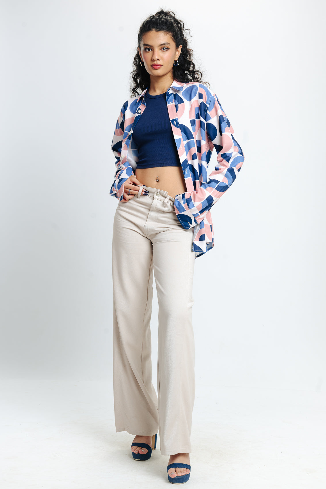 Multi Print Shirt