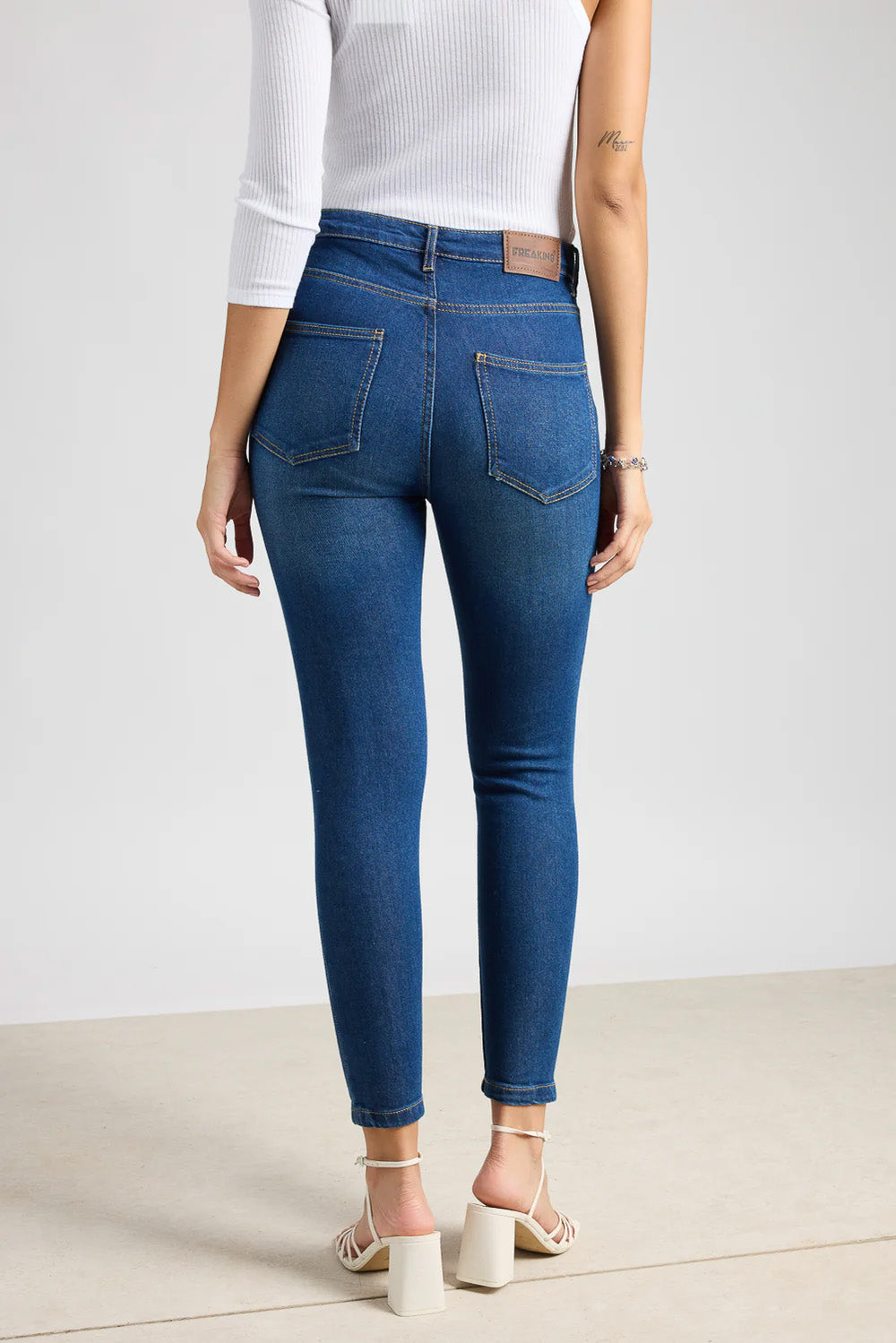 Deep Indigo Women's Skinny Jeans