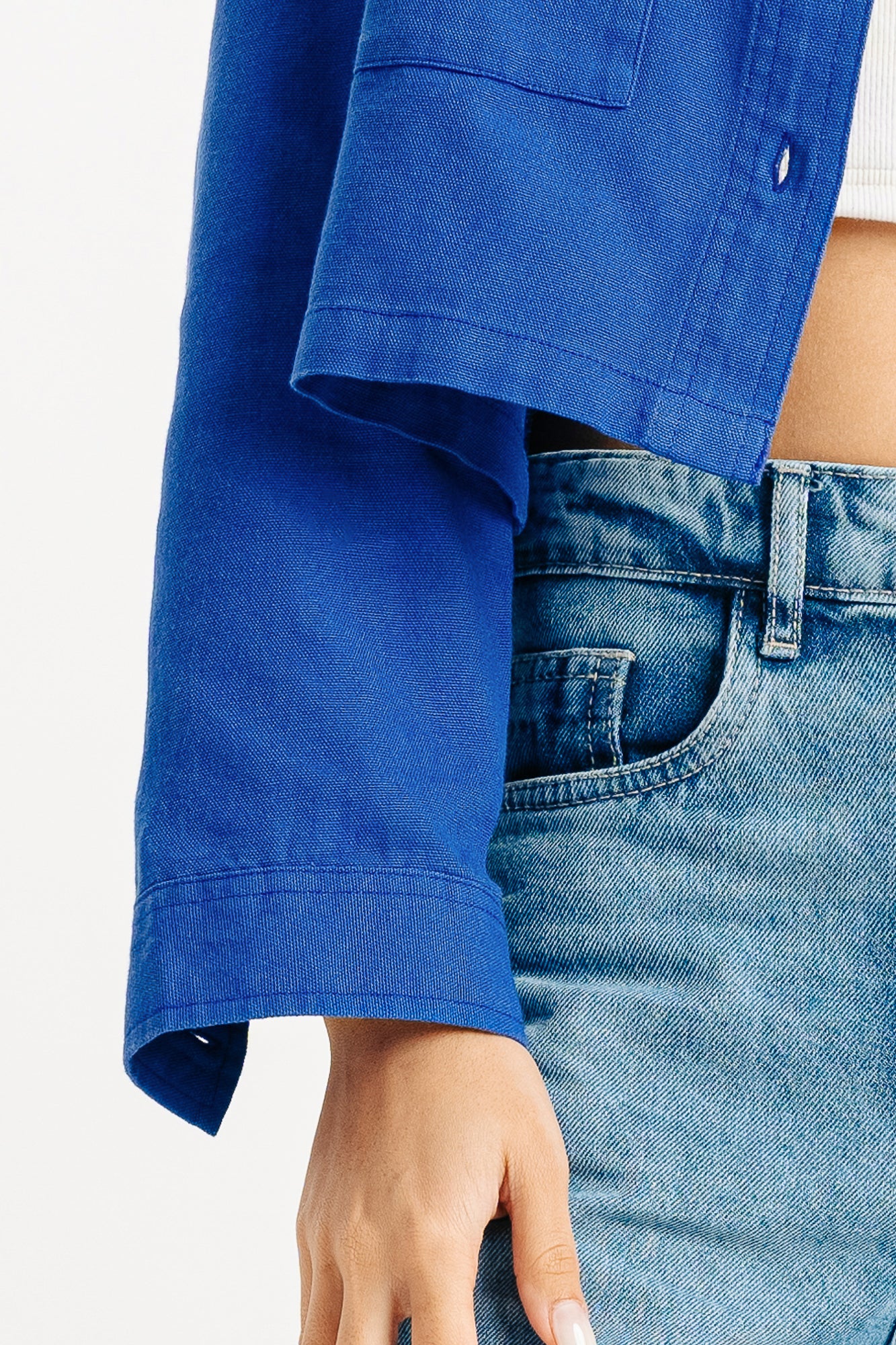 Dark Blue Shirt