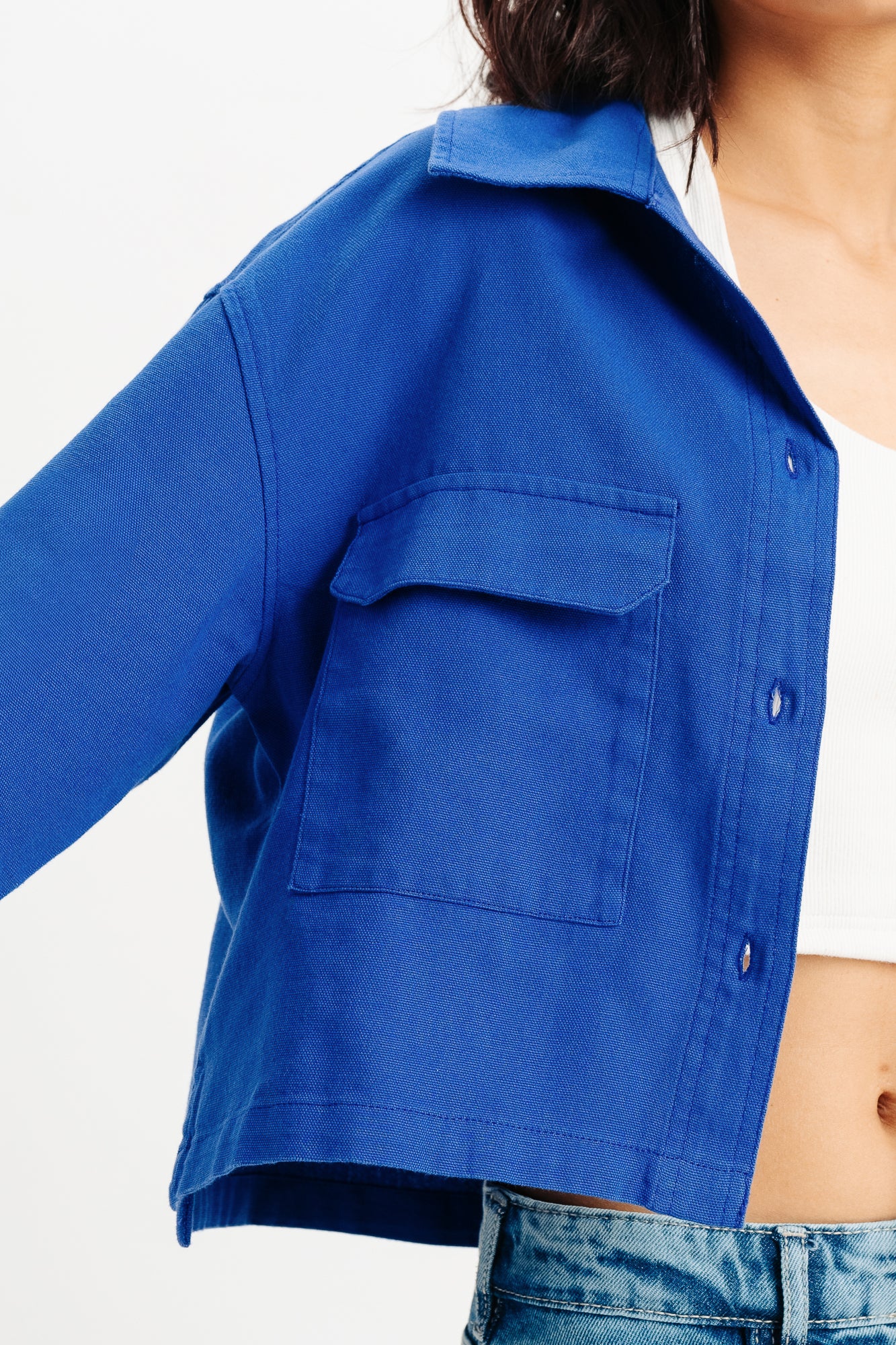 Dark Blue Shirt