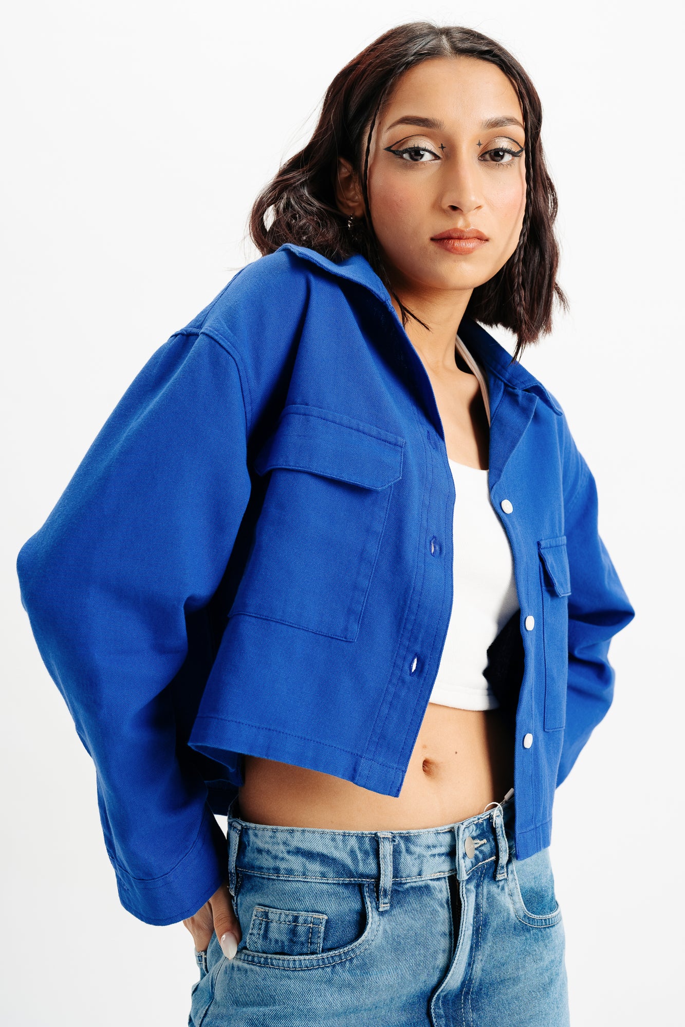 Dark Blue Shirt