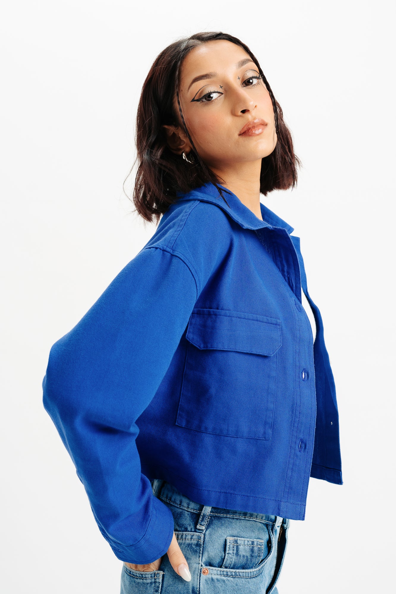 Dark Blue Shirt