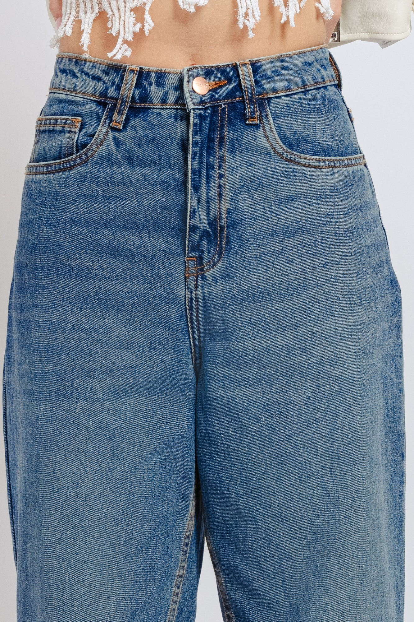 Blue Women's Slouchy Jeans