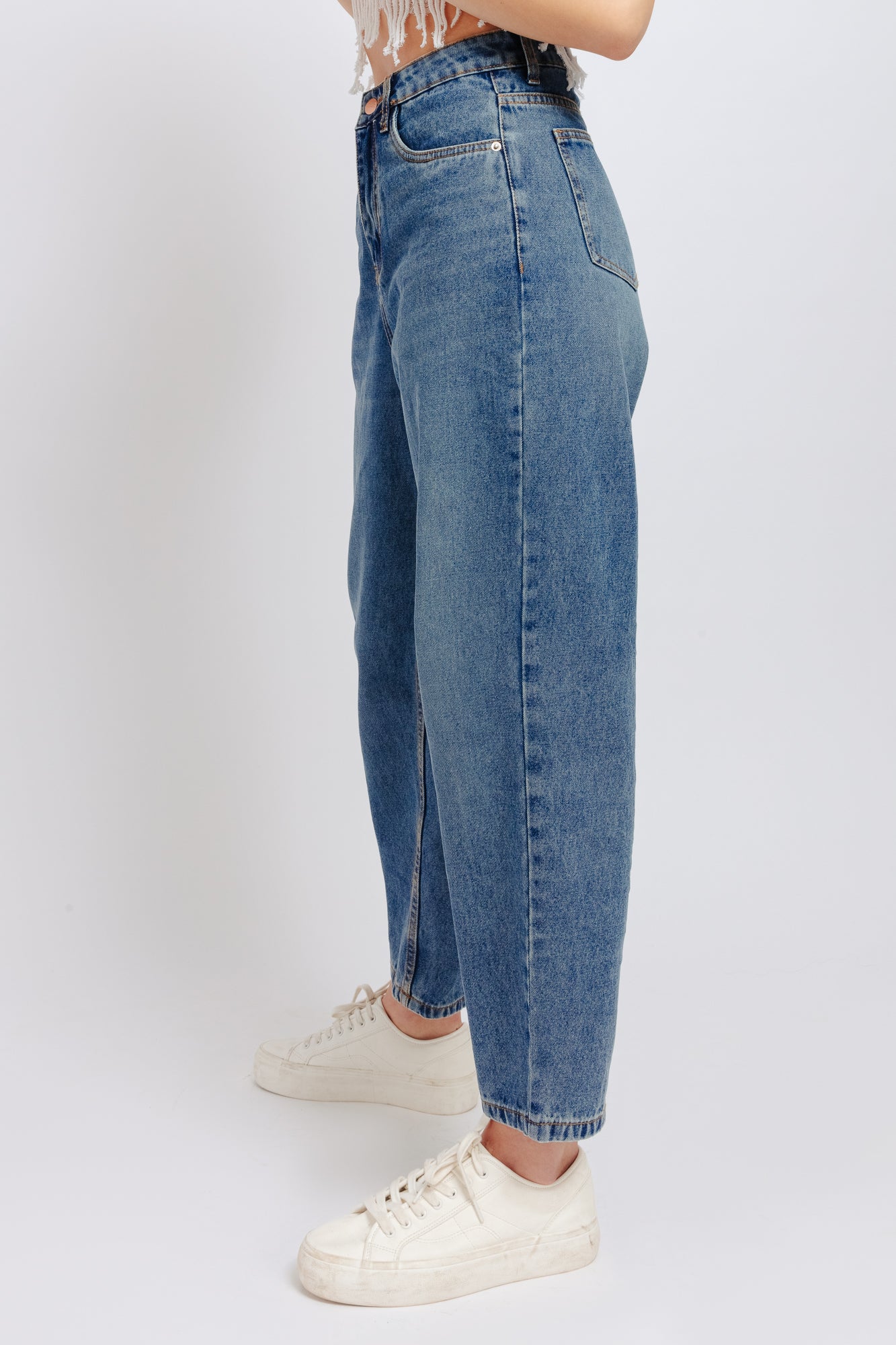 Blue Women's Slouchy Jeans