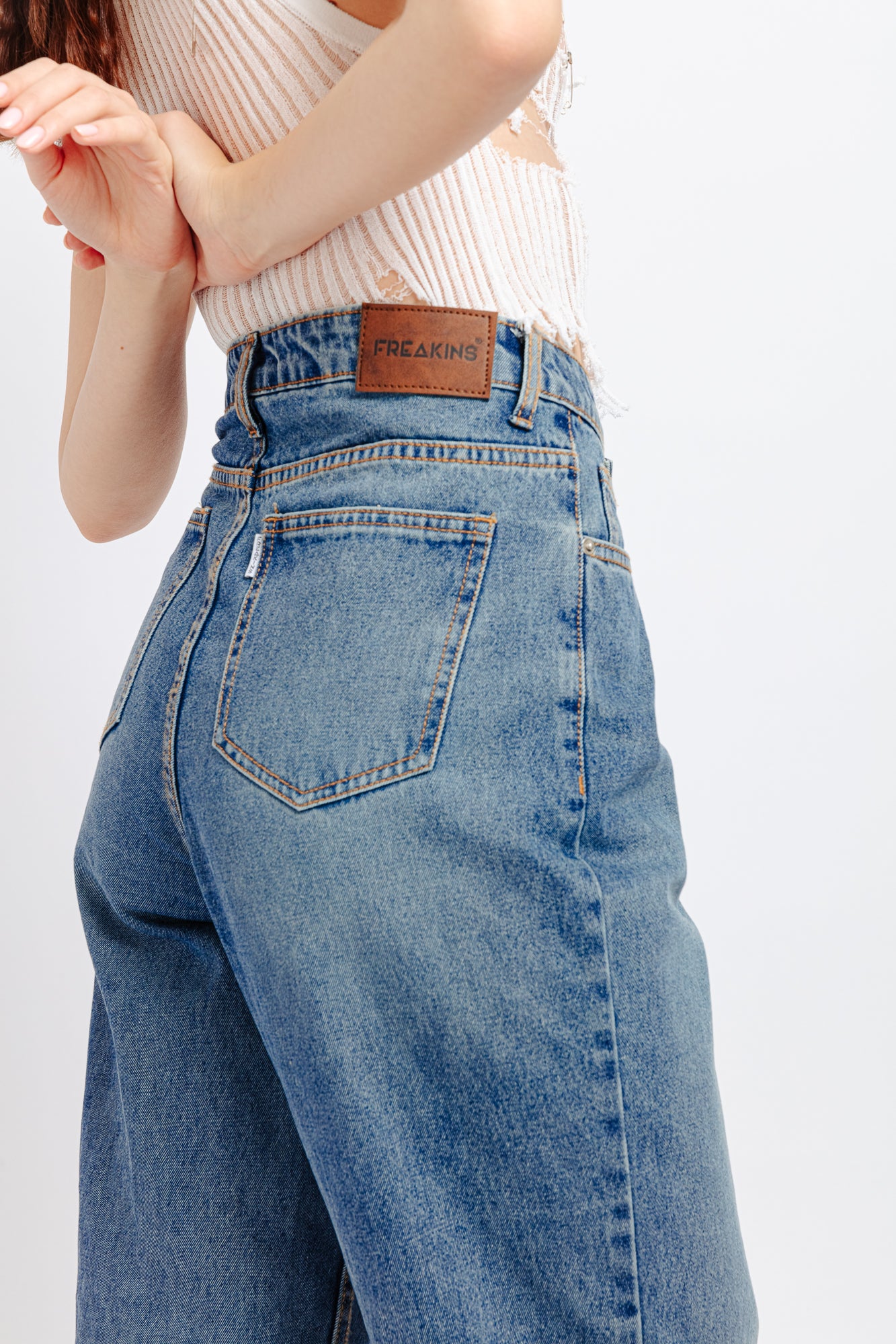Blue Women's Slouchy Jeans