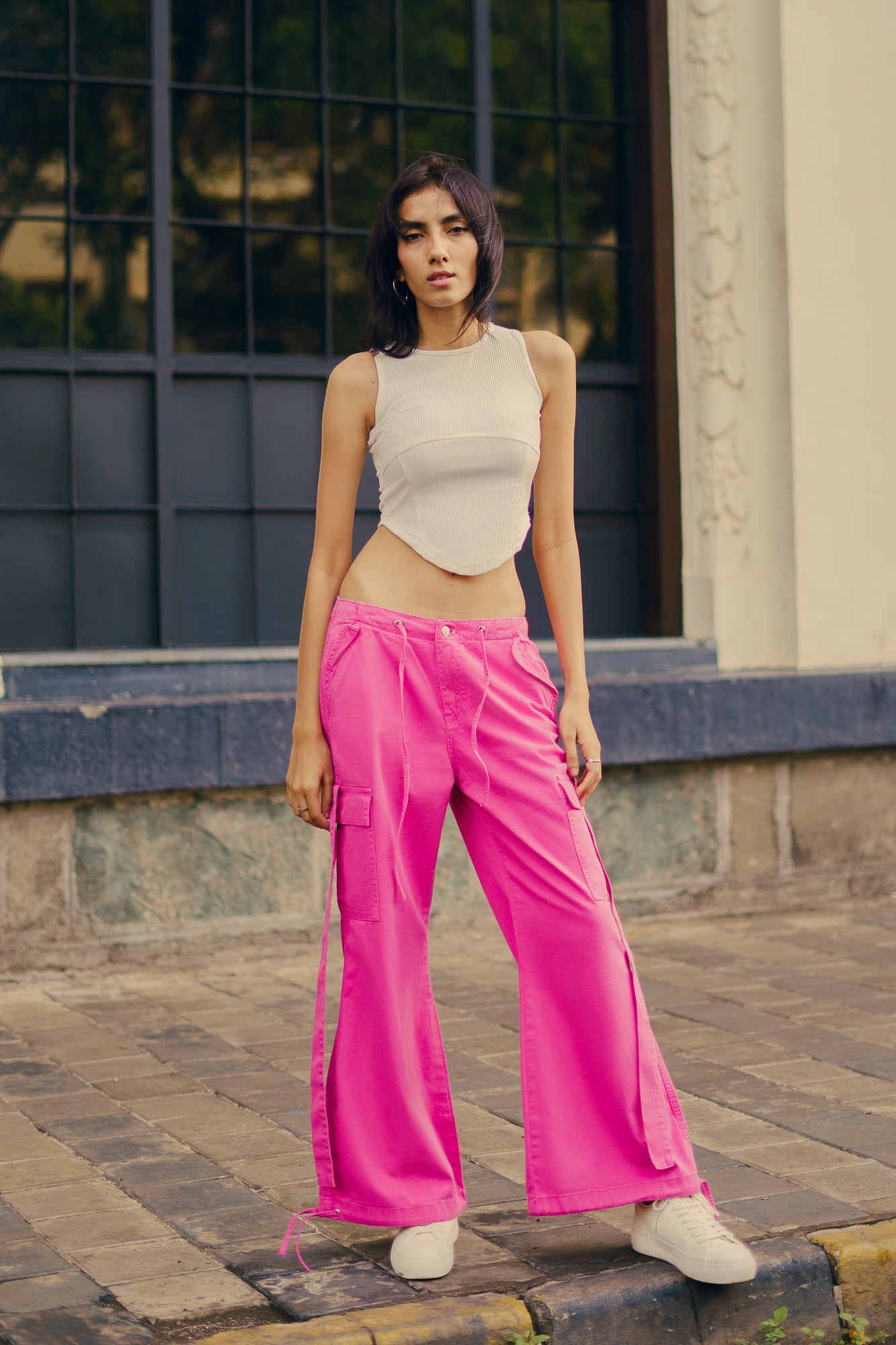 Low Waist Pink Pants