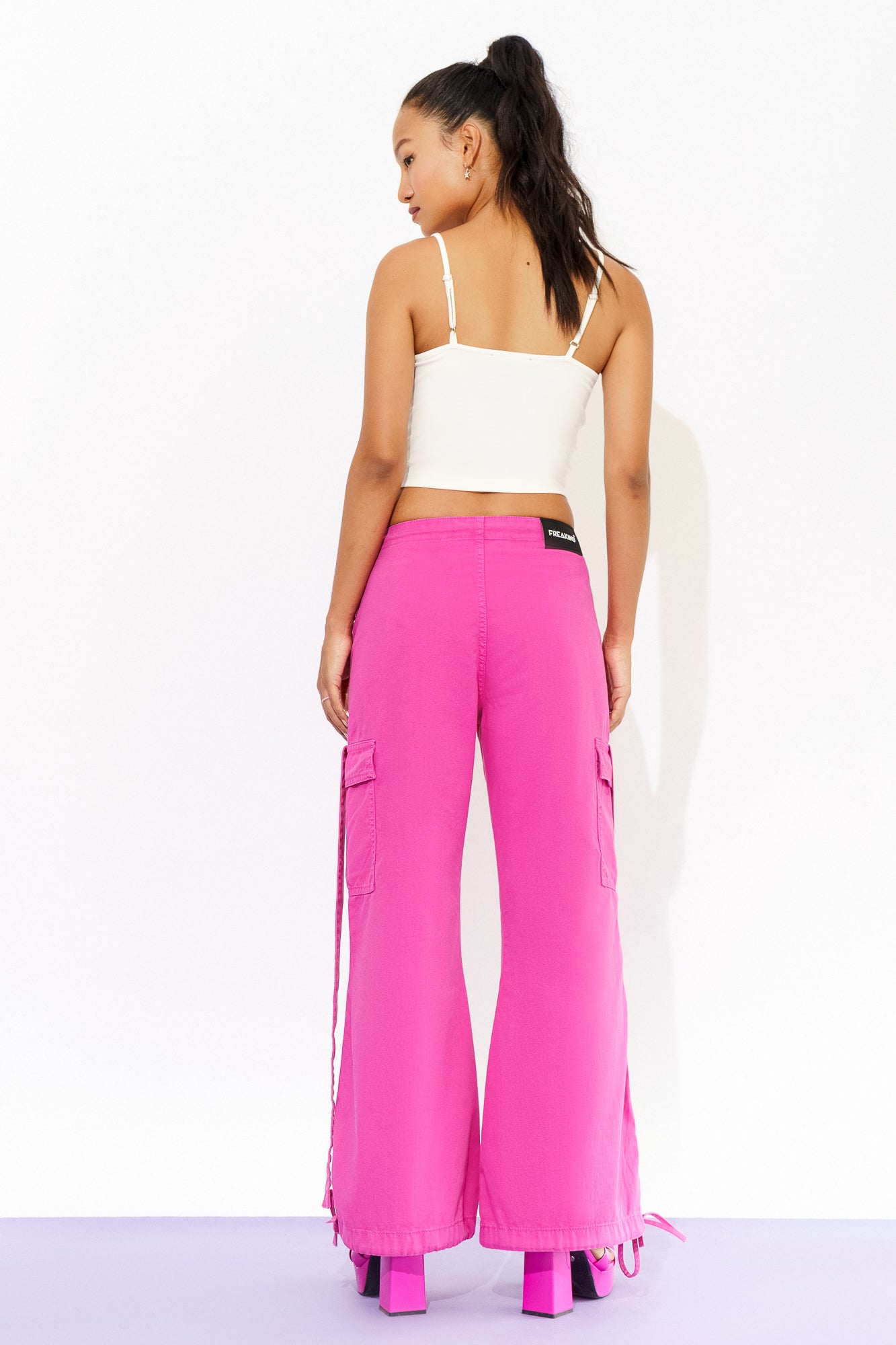 Low Waist Pink Pants