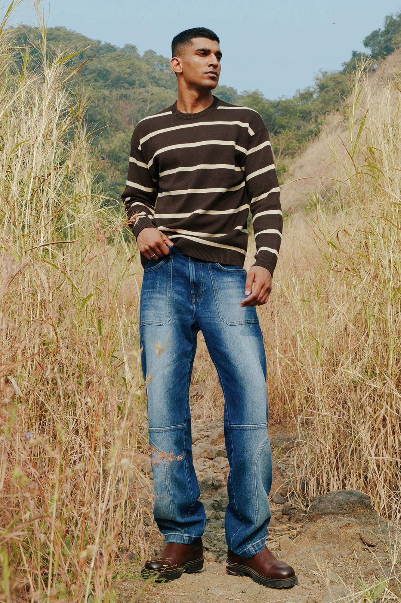 Everblue Ridge Men's Straight Leg Jeans