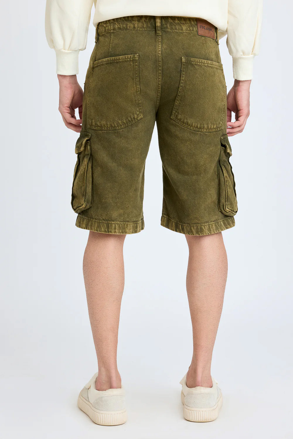 Men's Olive Cargo Shorts