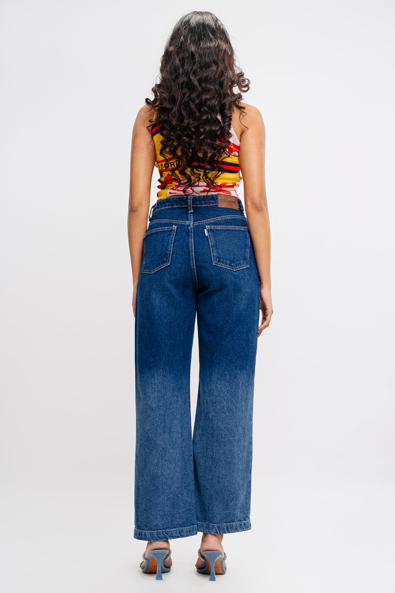 Ombre Front Yoke Jeans