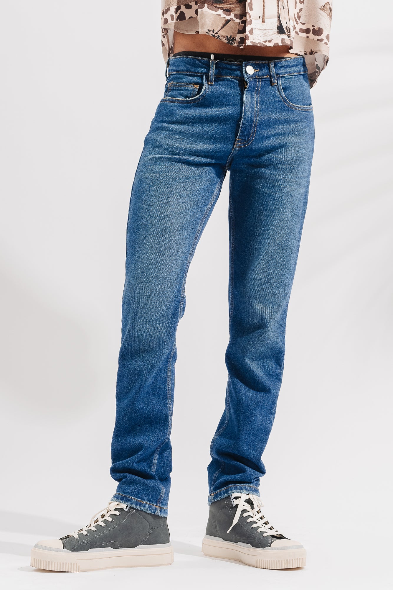 Blue Slim Men s Jeans Plus Size