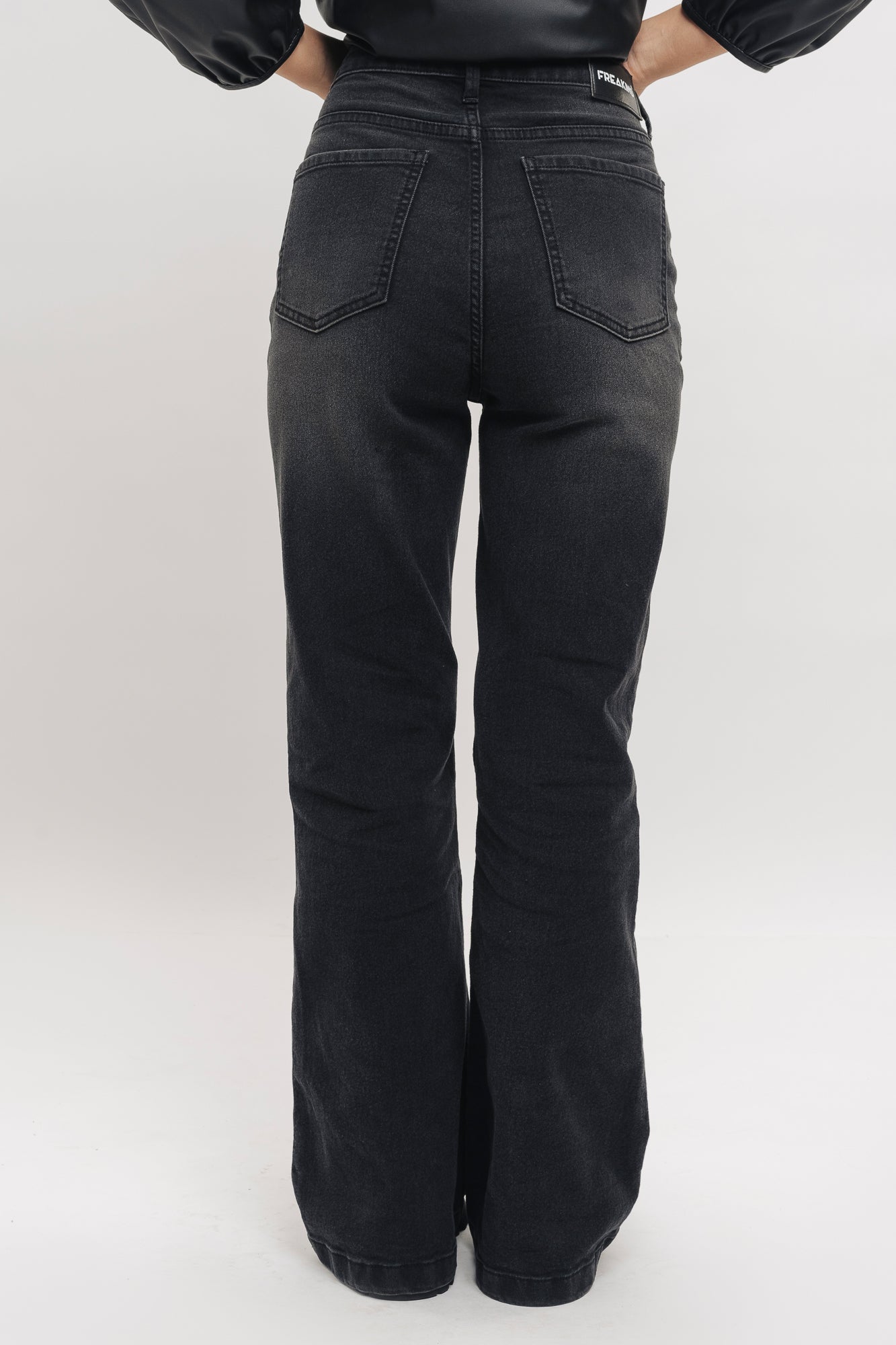 Pitch Black Women's Bootcut Jeans