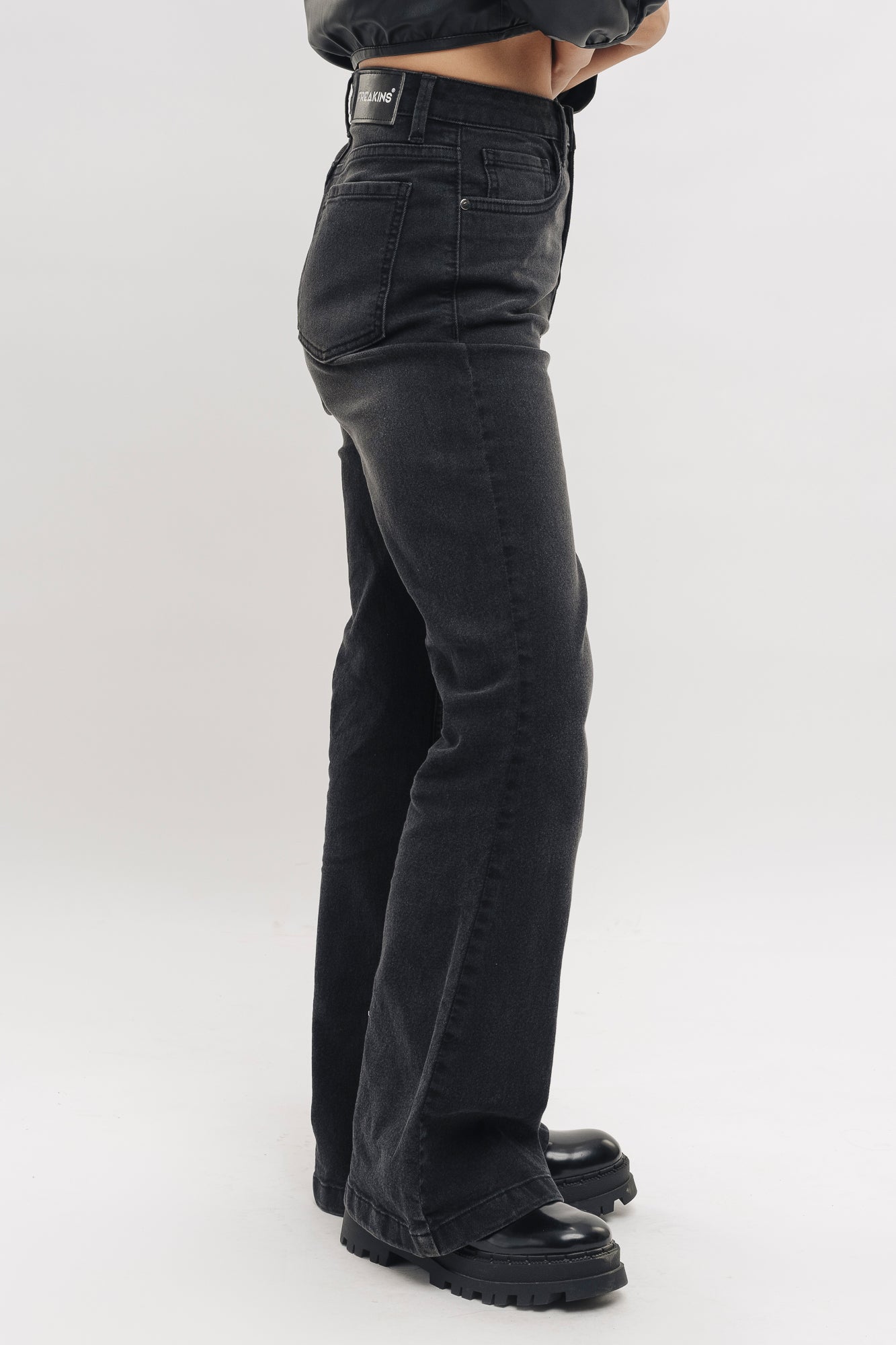 Pitch Black Women's Bootcut Jeans