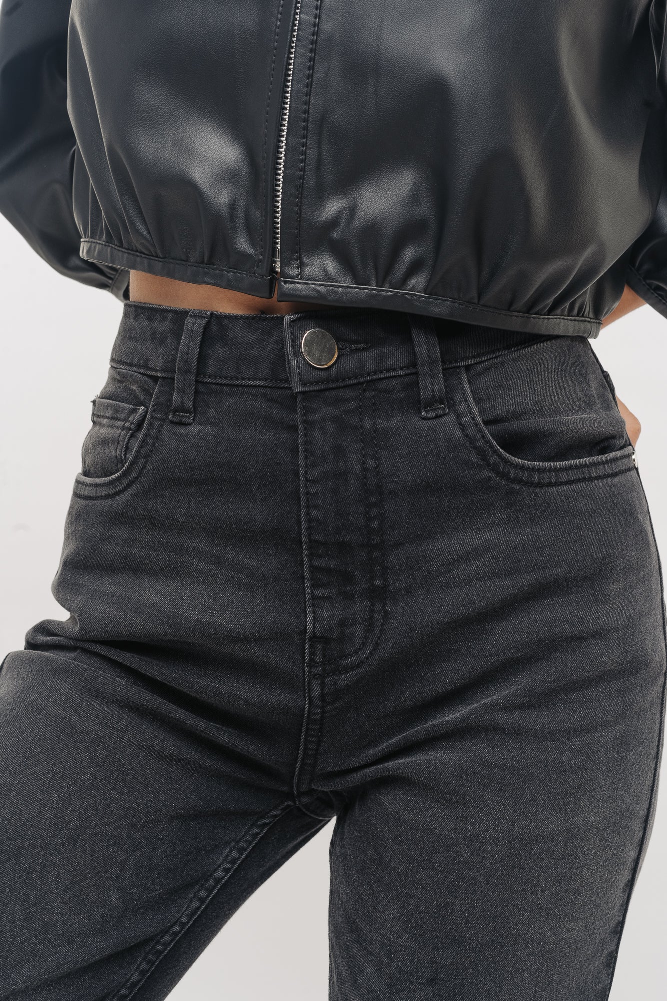 Pitch Black Women's Bootcut Jeans