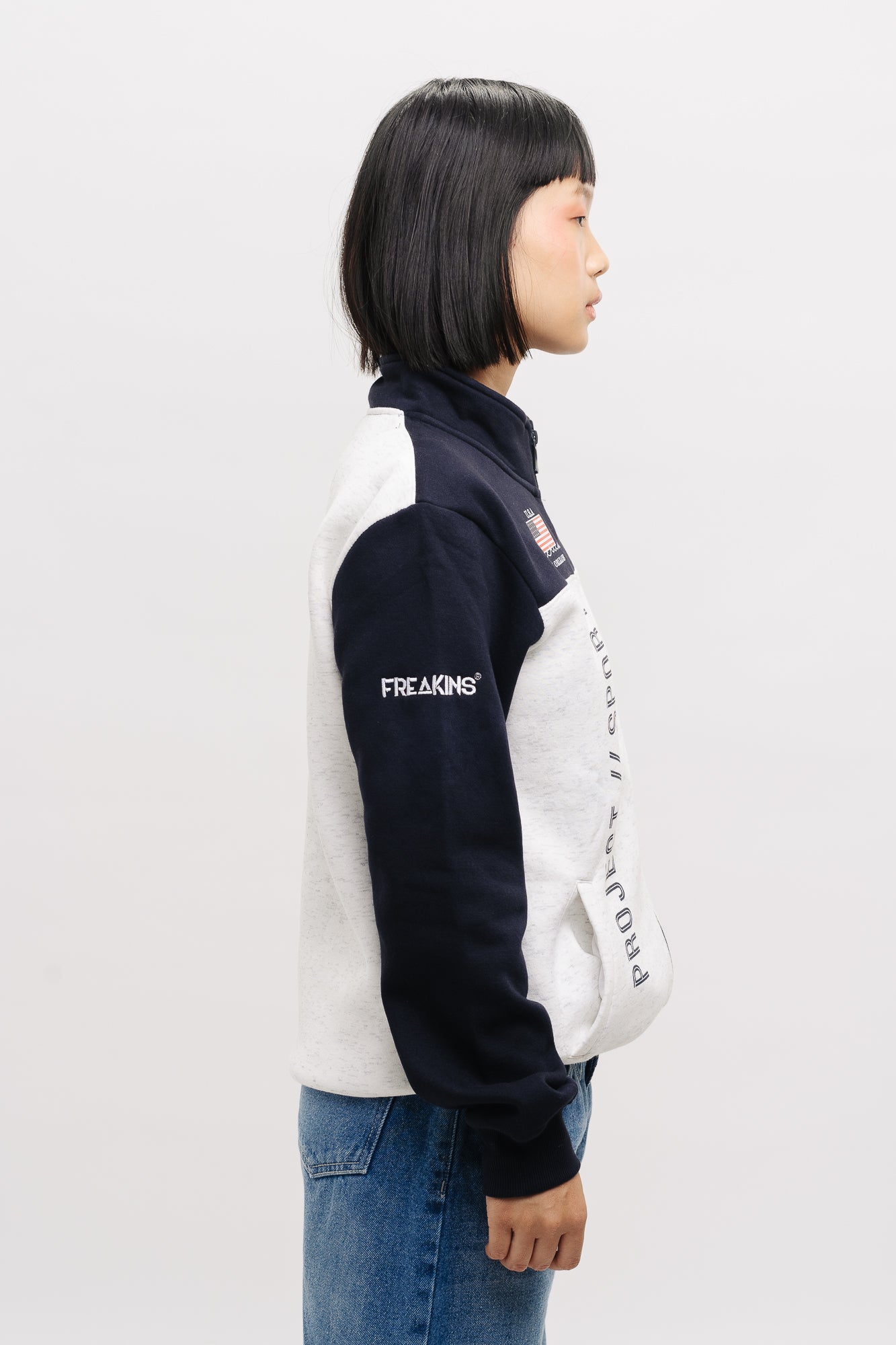 Navy-Grey Freakin Jacket