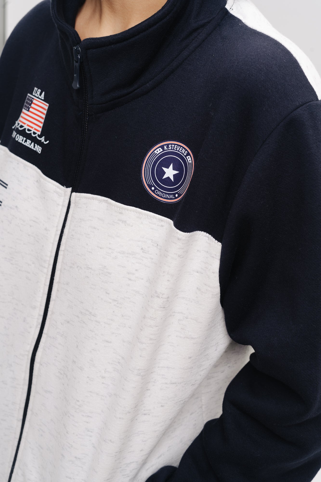 Navy-Grey Freakin Jacket