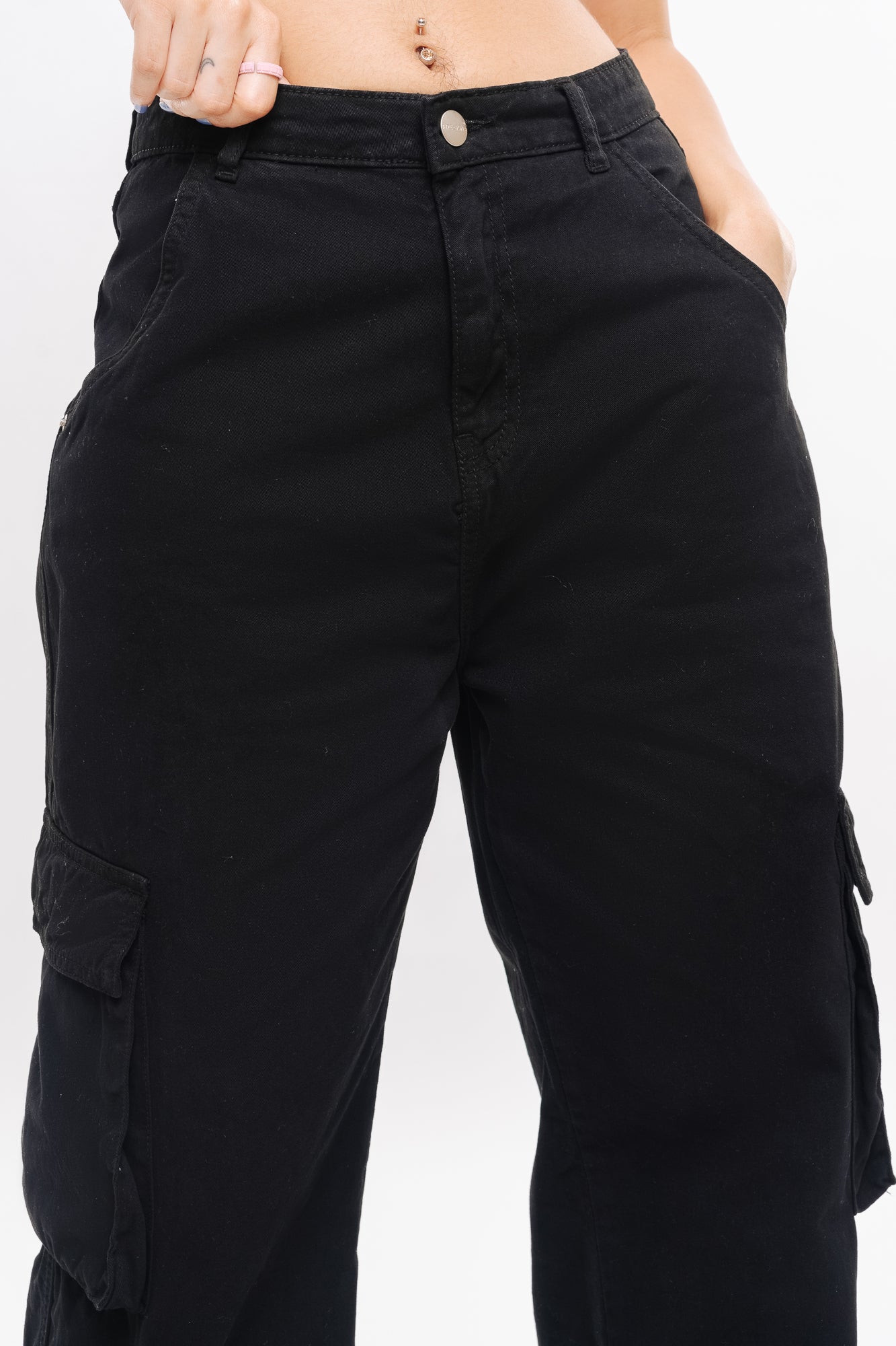 Coal Women's Baggy Straight Cargo Jeans