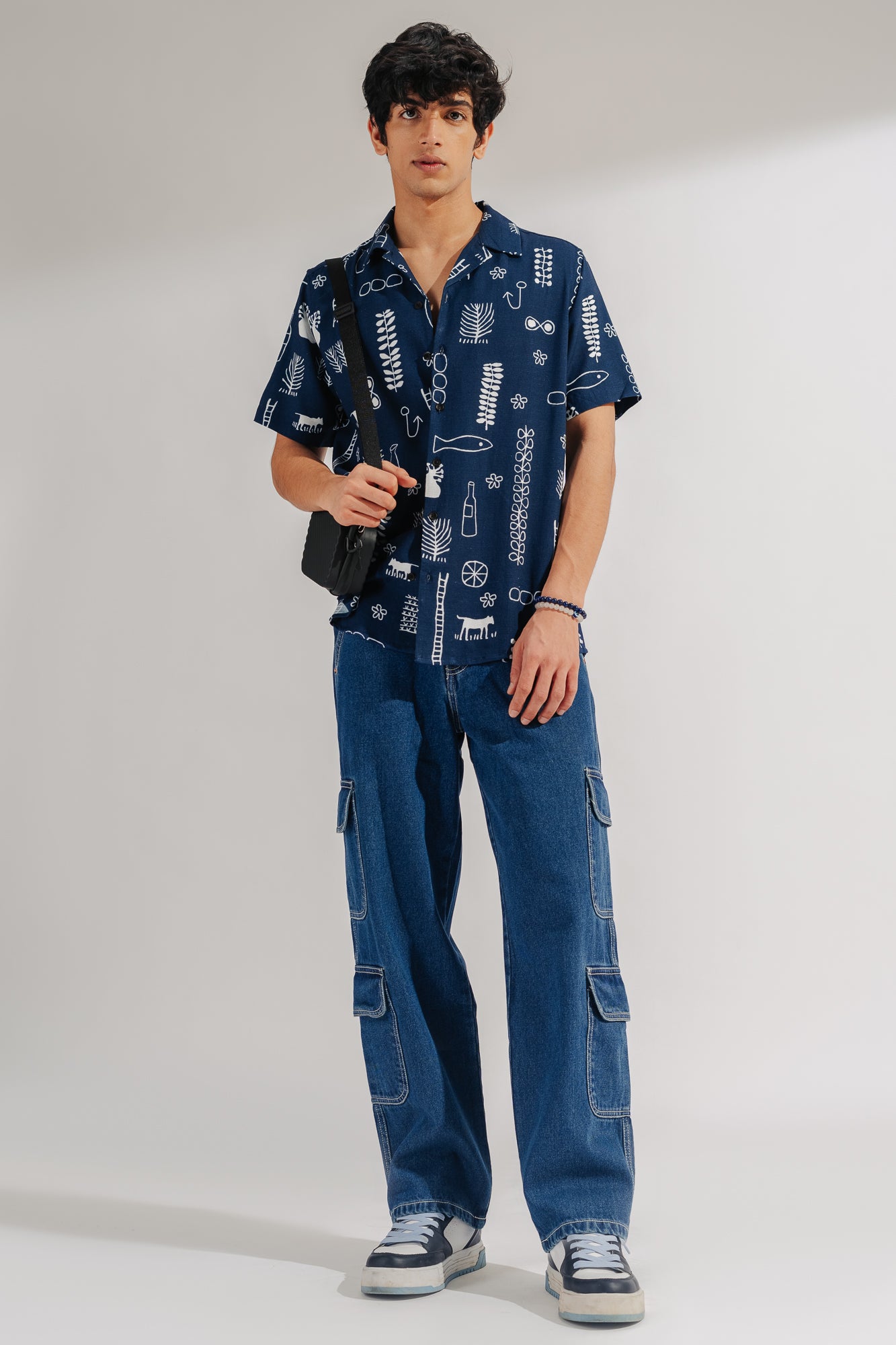 Paratrooper Blue Men’s Cargo