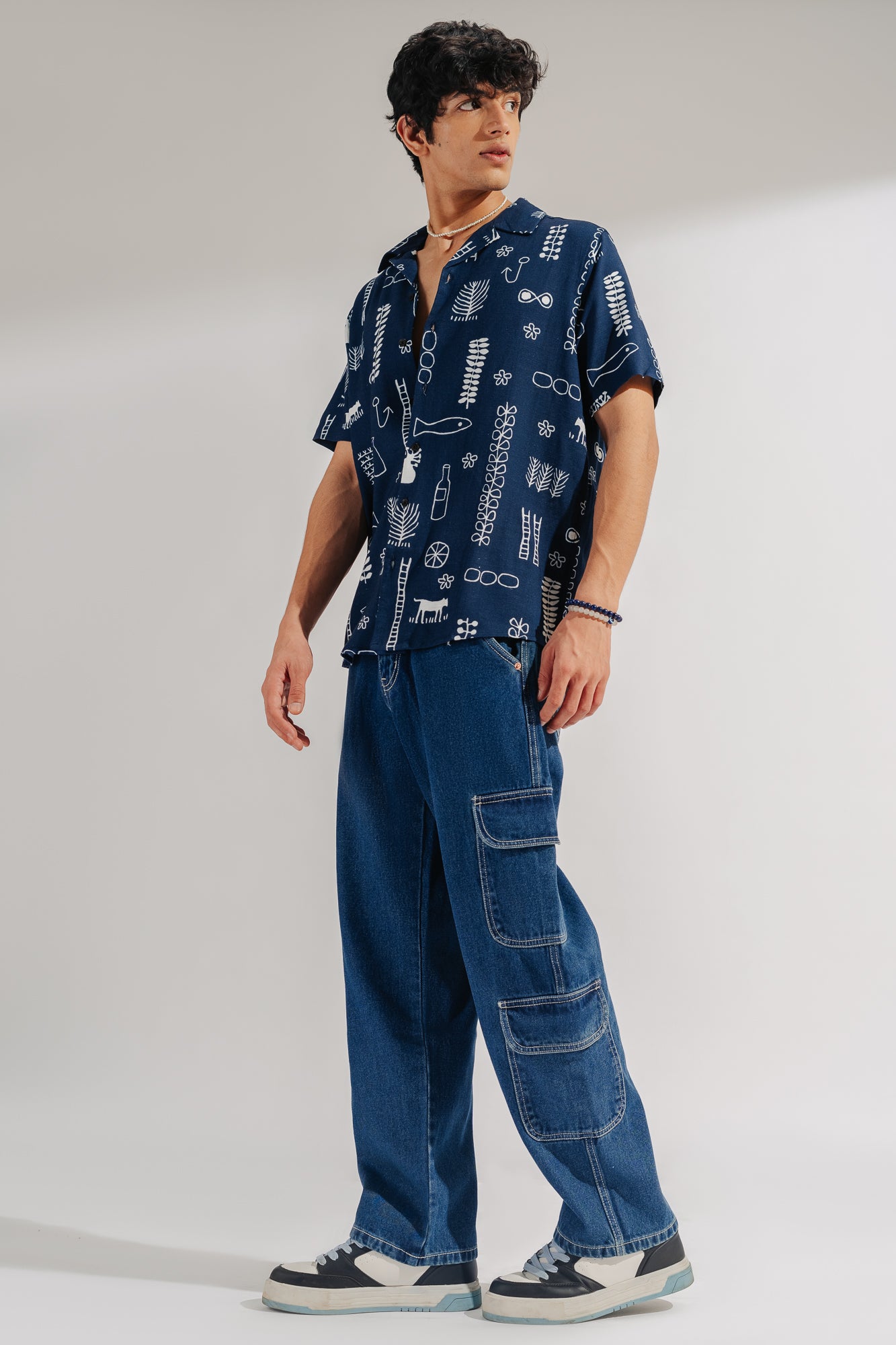 Paratrooper Blue Men’s Cargo