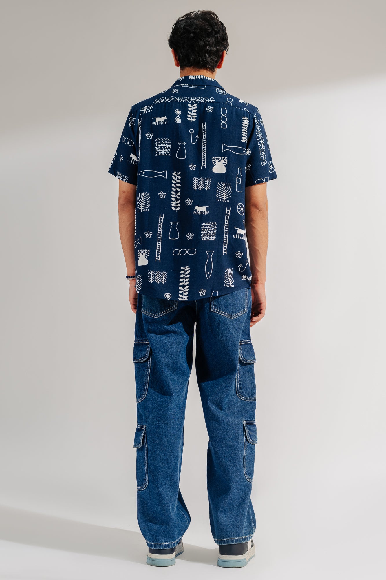 Paratrooper Blue Men’s Cargo