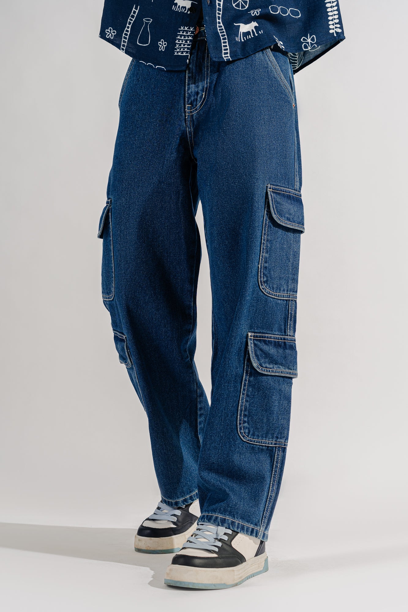 Paratrooper Blue Men’s Cargo