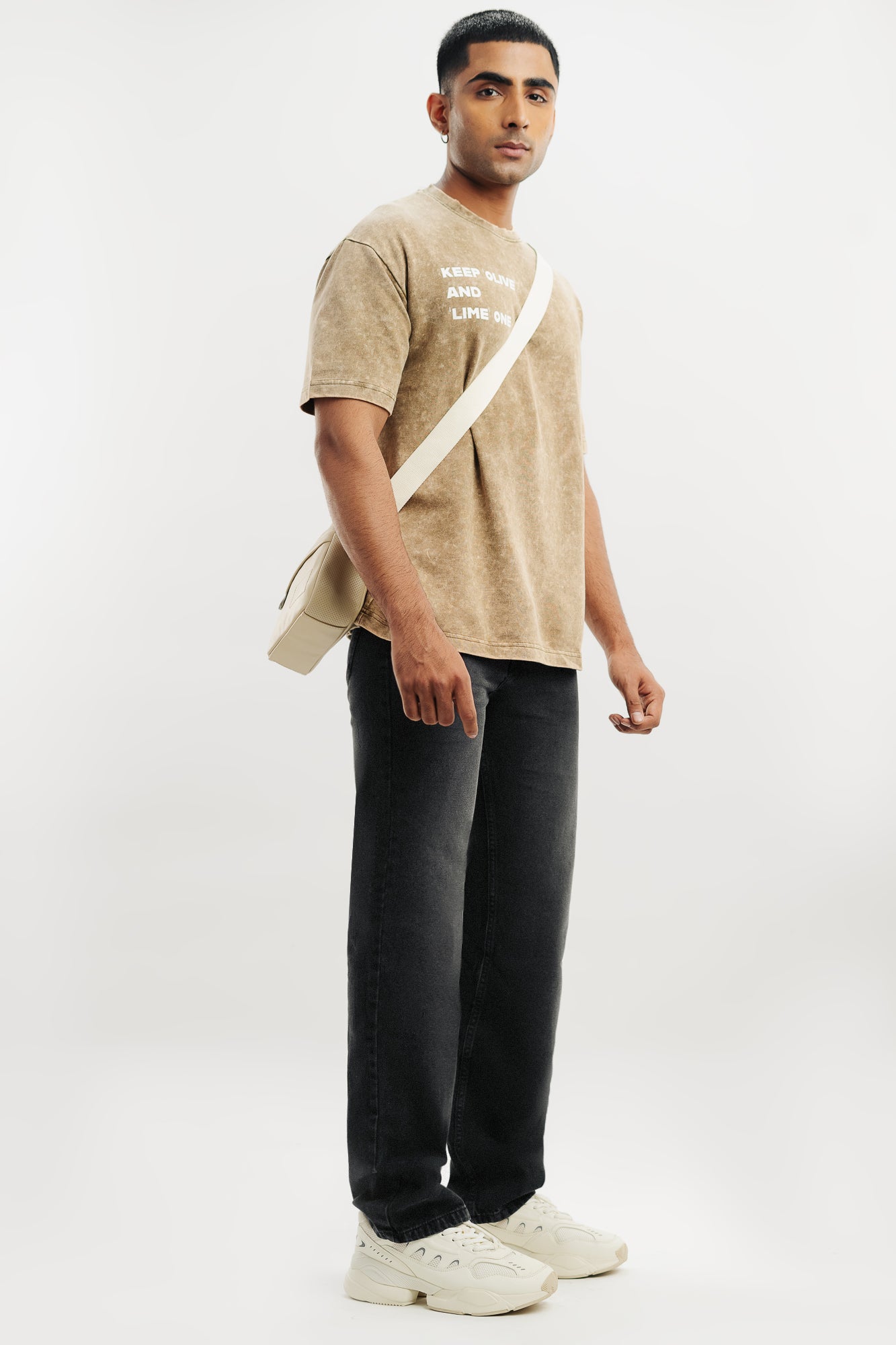Charcoal Men's Straight Jeans