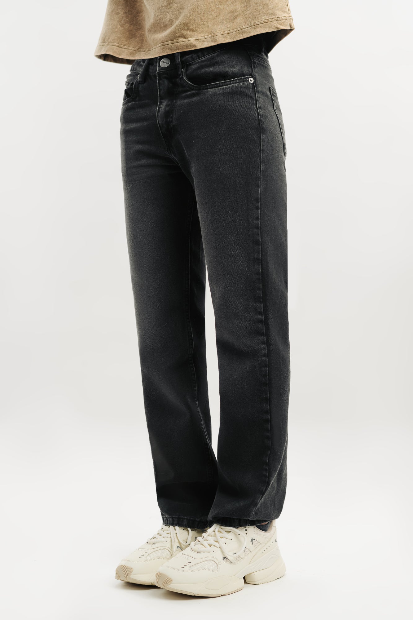 Charcoal Men's Straight Jeans