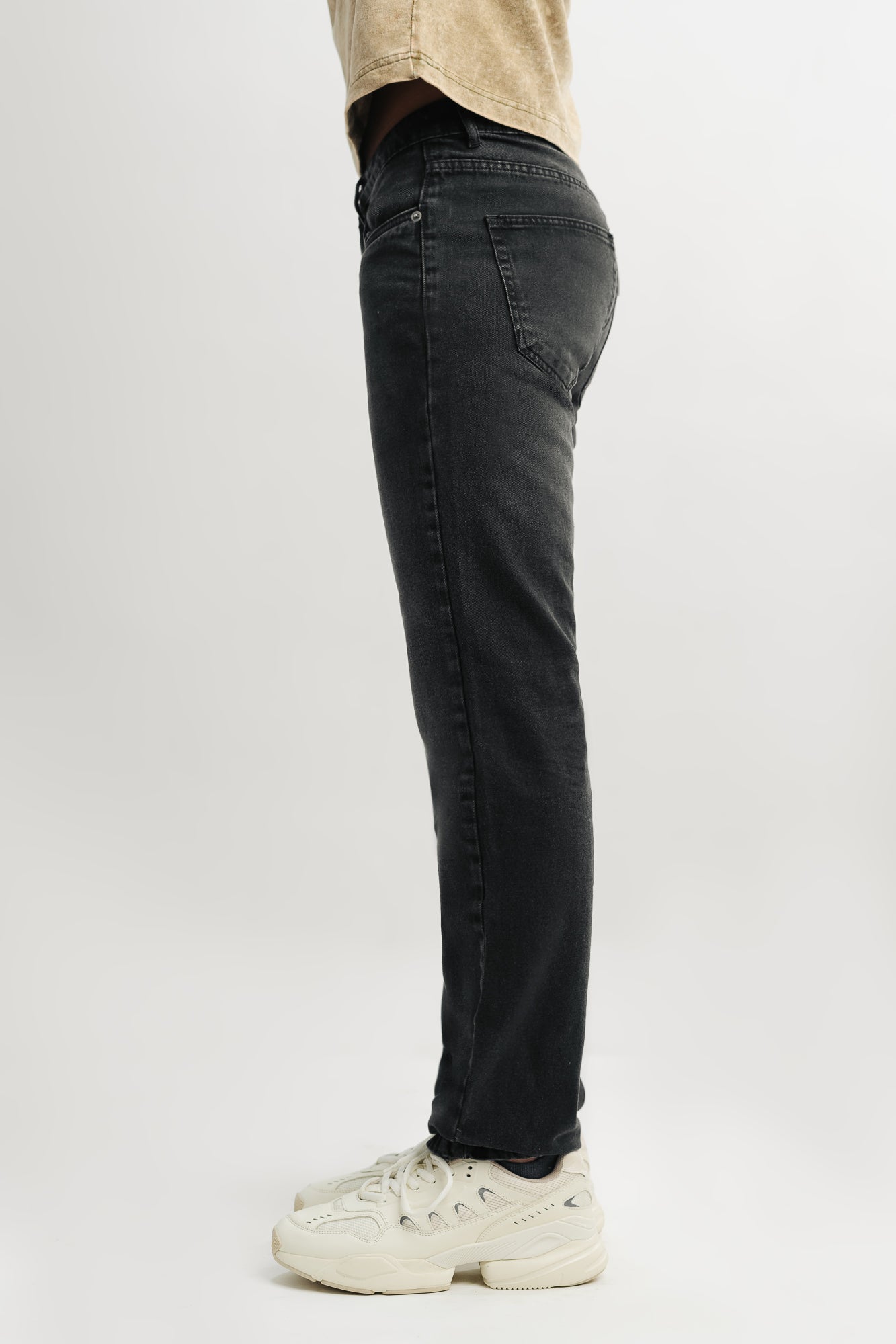 Charcoal Men's Straight Jeans