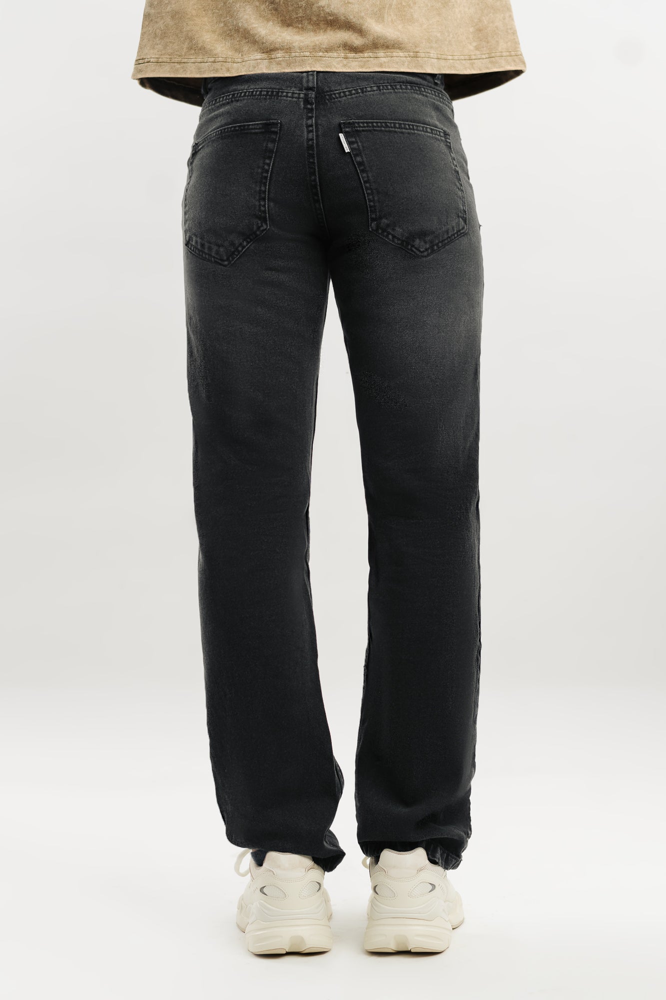 Charcoal Men's Straight Jeans