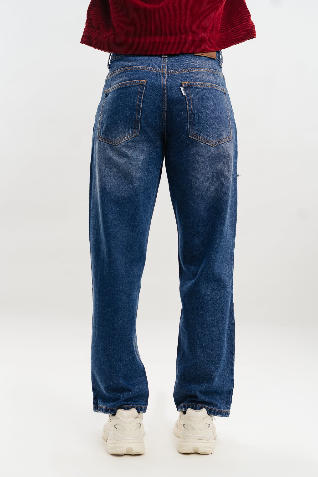 Sapphire Blue Men's Straight Jeans